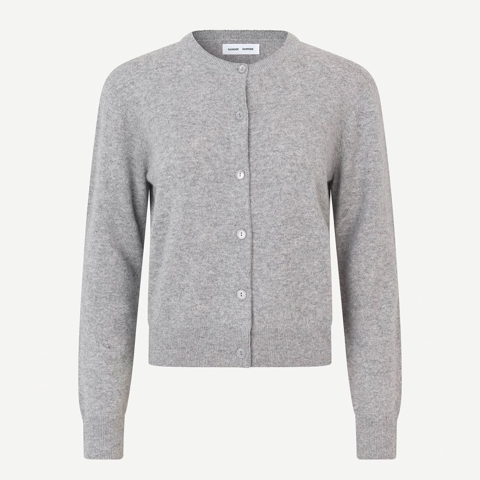 Saboston Cardigan 6304 grey melange