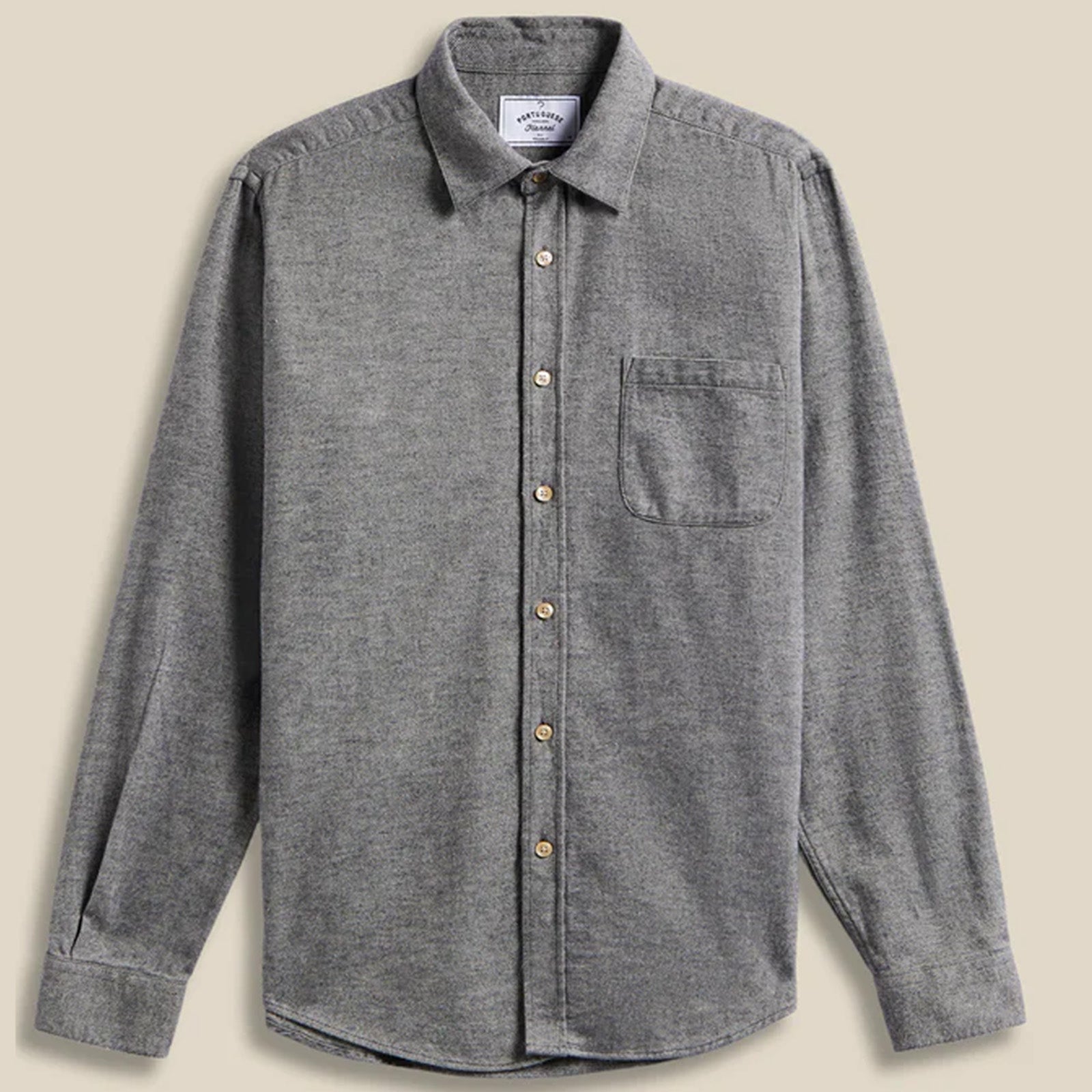 Teca Flannel Shirt light grey