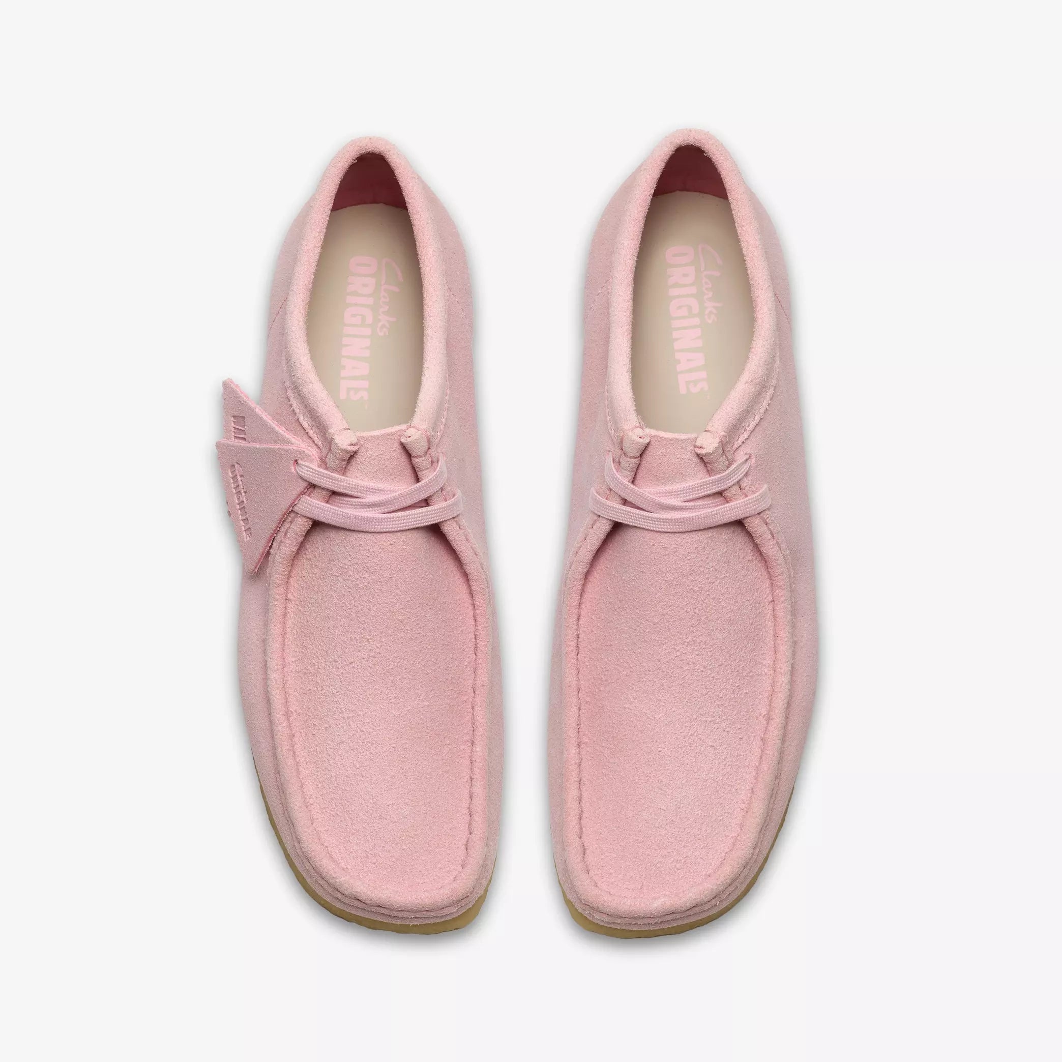 Wallabee Suede light pink Clarks Originals