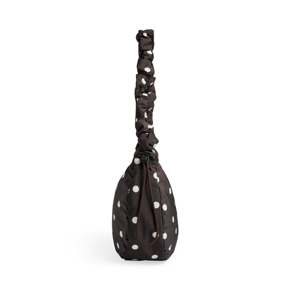 GroundMBG Recycled Bag polka dot brown 4654RPV-354