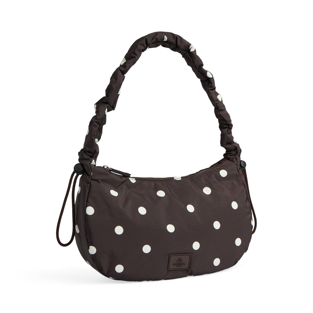 CraveMBG Recycled Bag polka dot brown 4794RPV-354