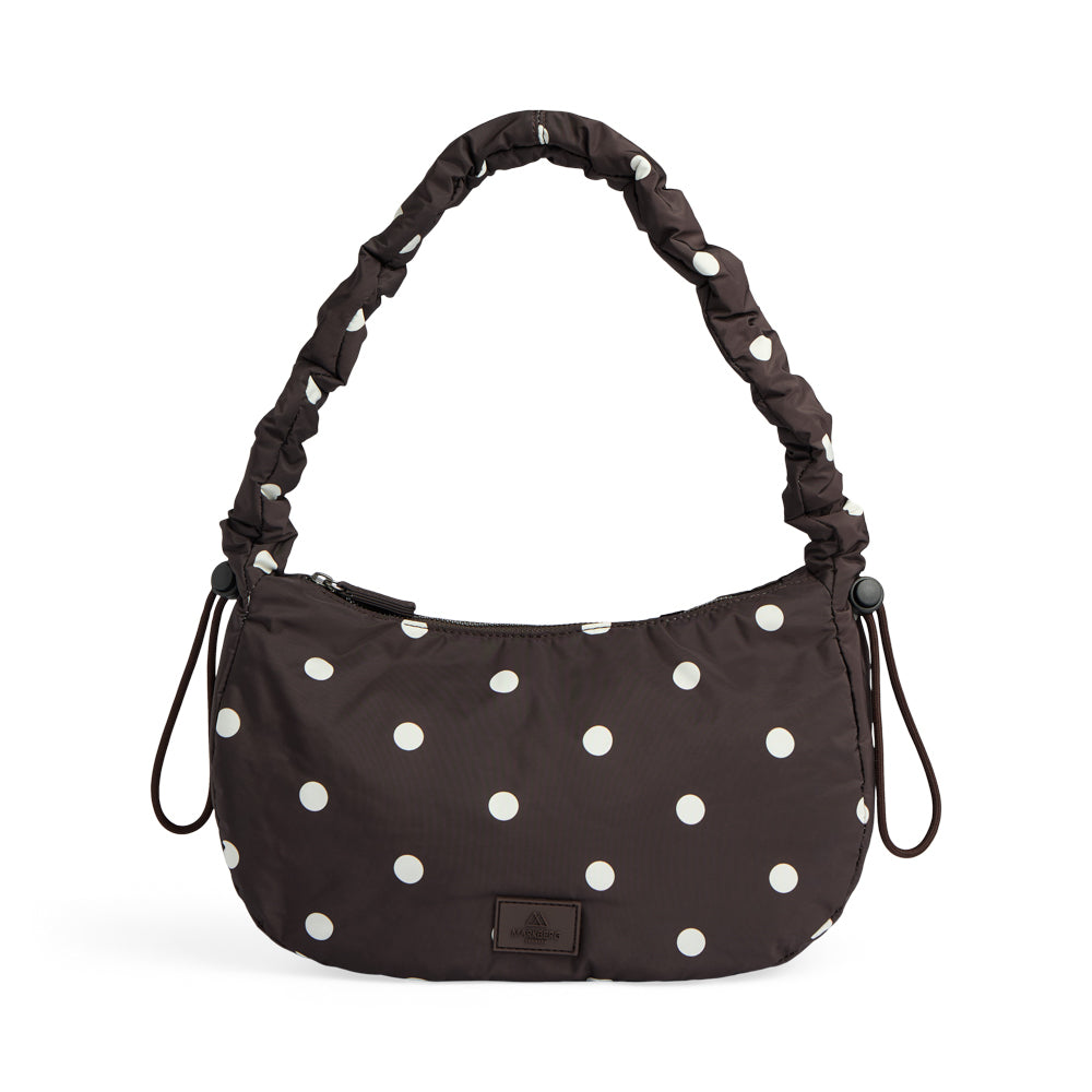 CraveMBG Recycled Bag polka dot brown 4794RPV-354