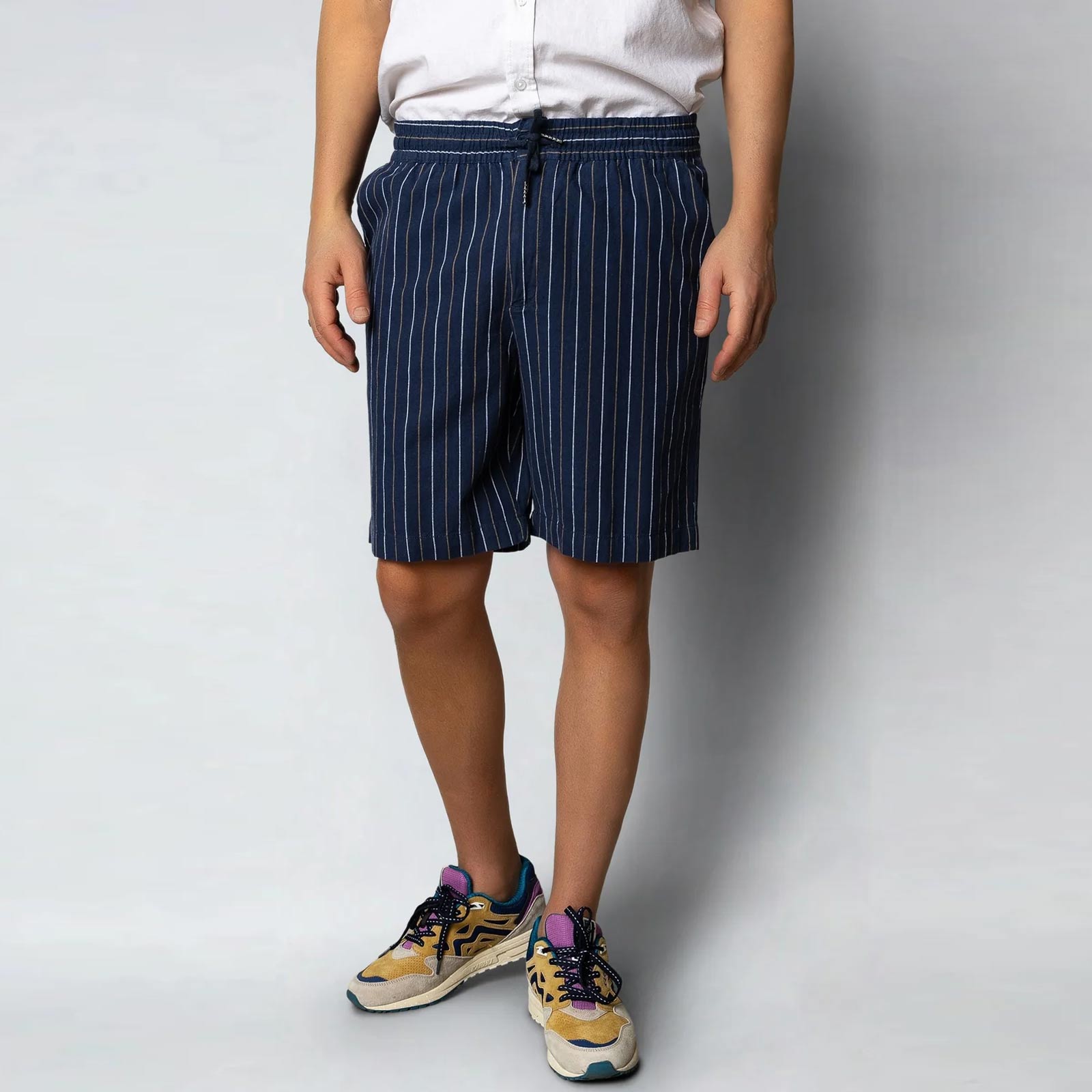 Barcelona Ran Shorts navy stripe