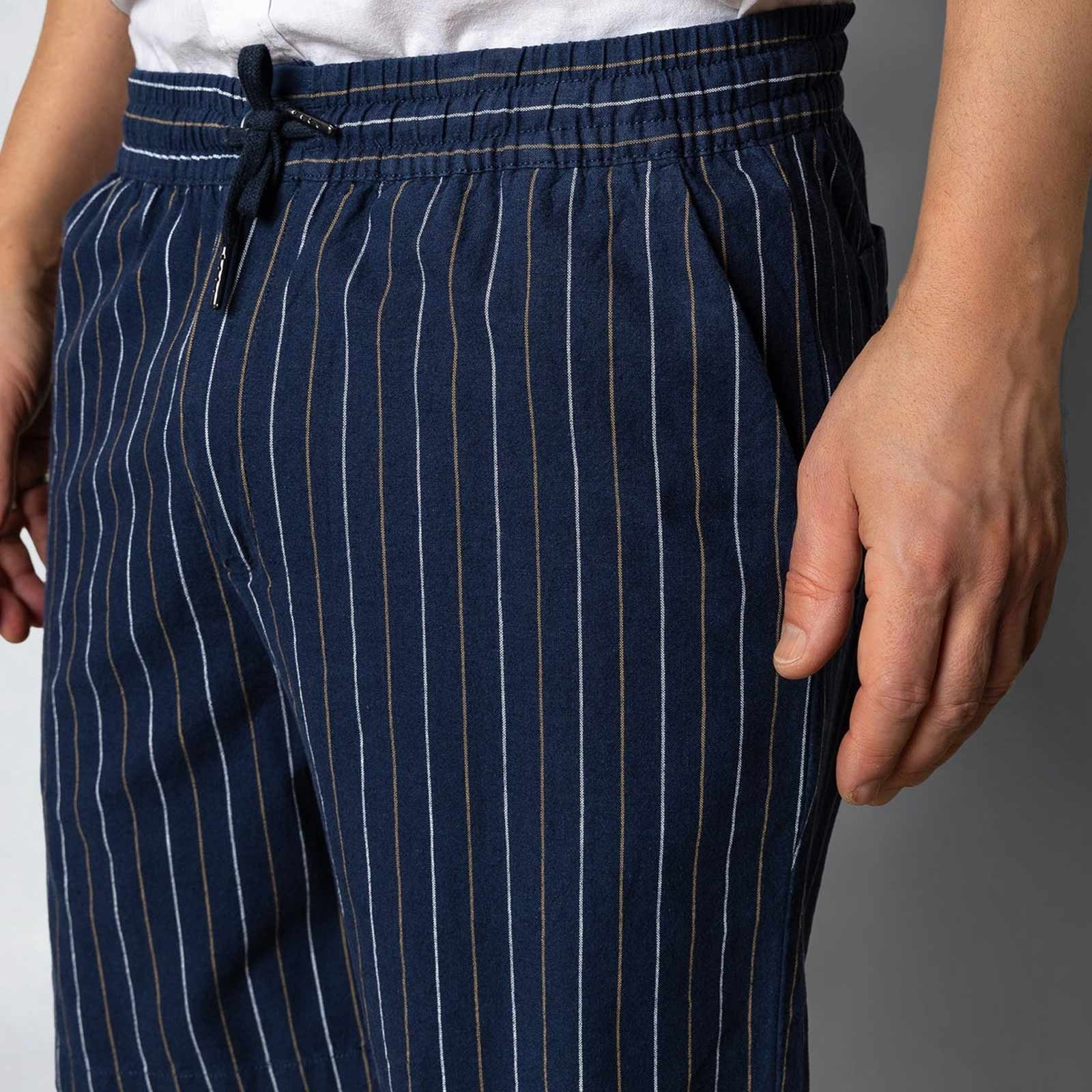 Barcelona Ran Shorts navy stripe