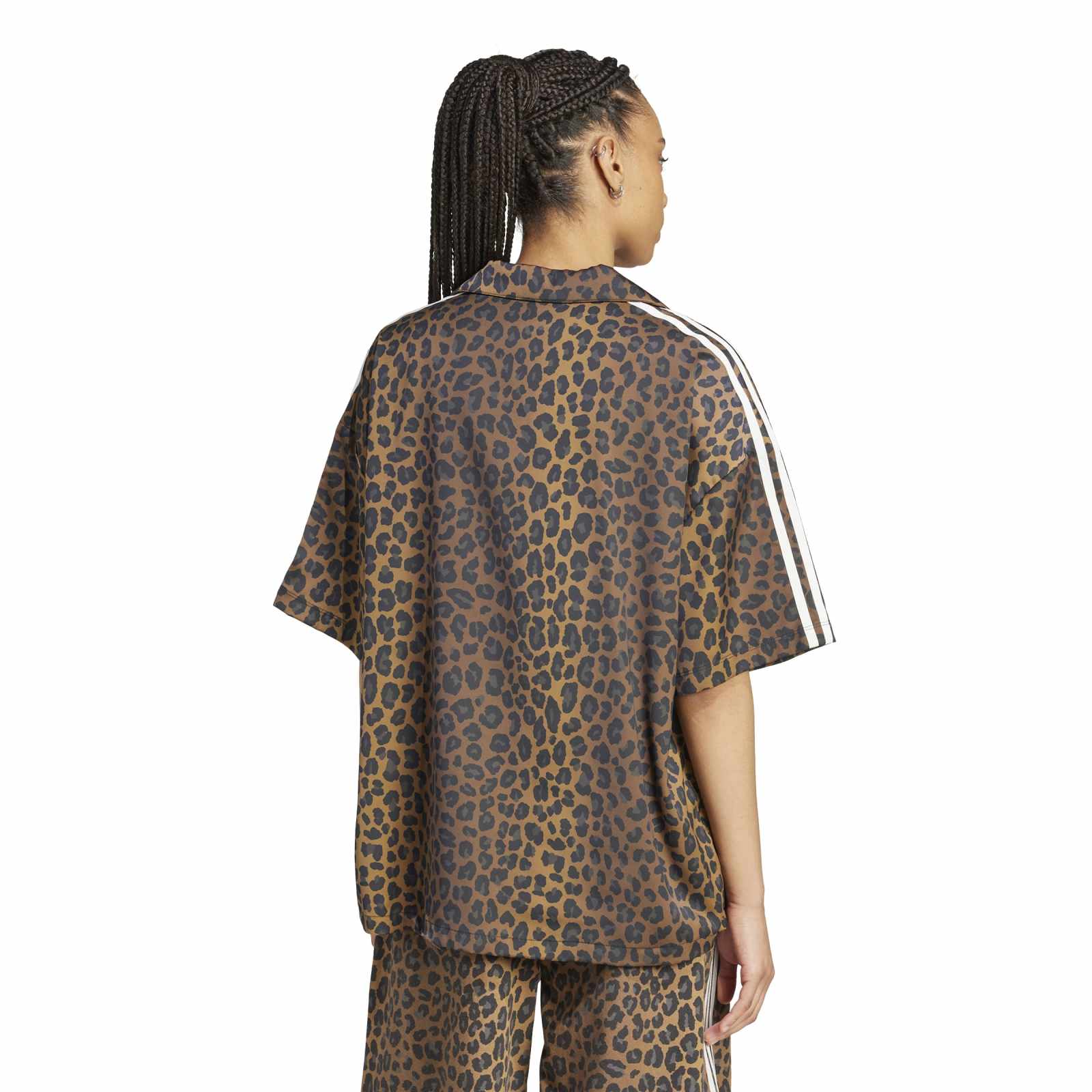 Satin Shirt multicolor/bronze strata Adidas