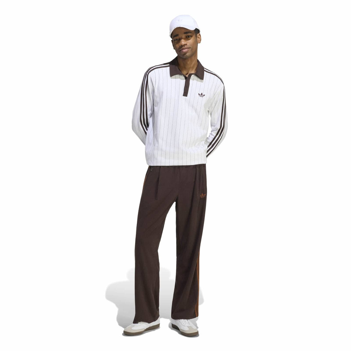 Firebird Cord Trackpant aurora coffee