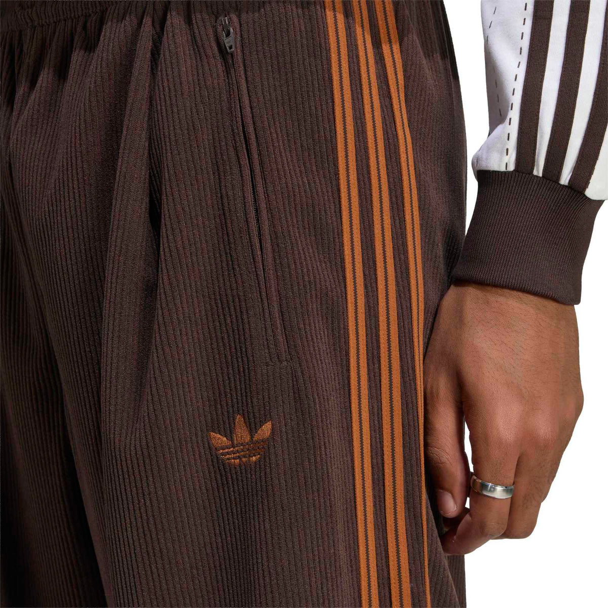Firebird Cord Trackpant aurora coffee