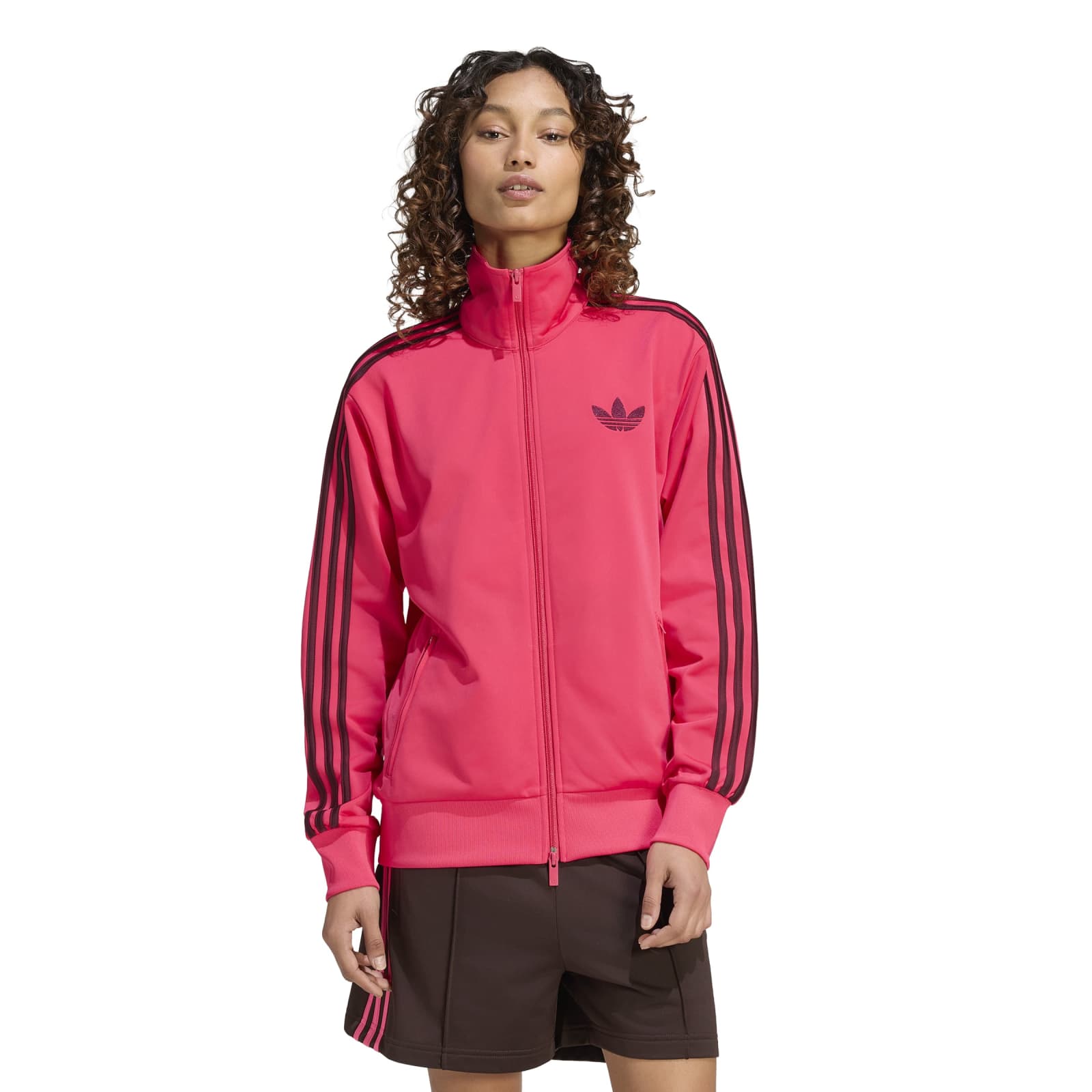 Firebird Loose Tracktop power pink/maroon