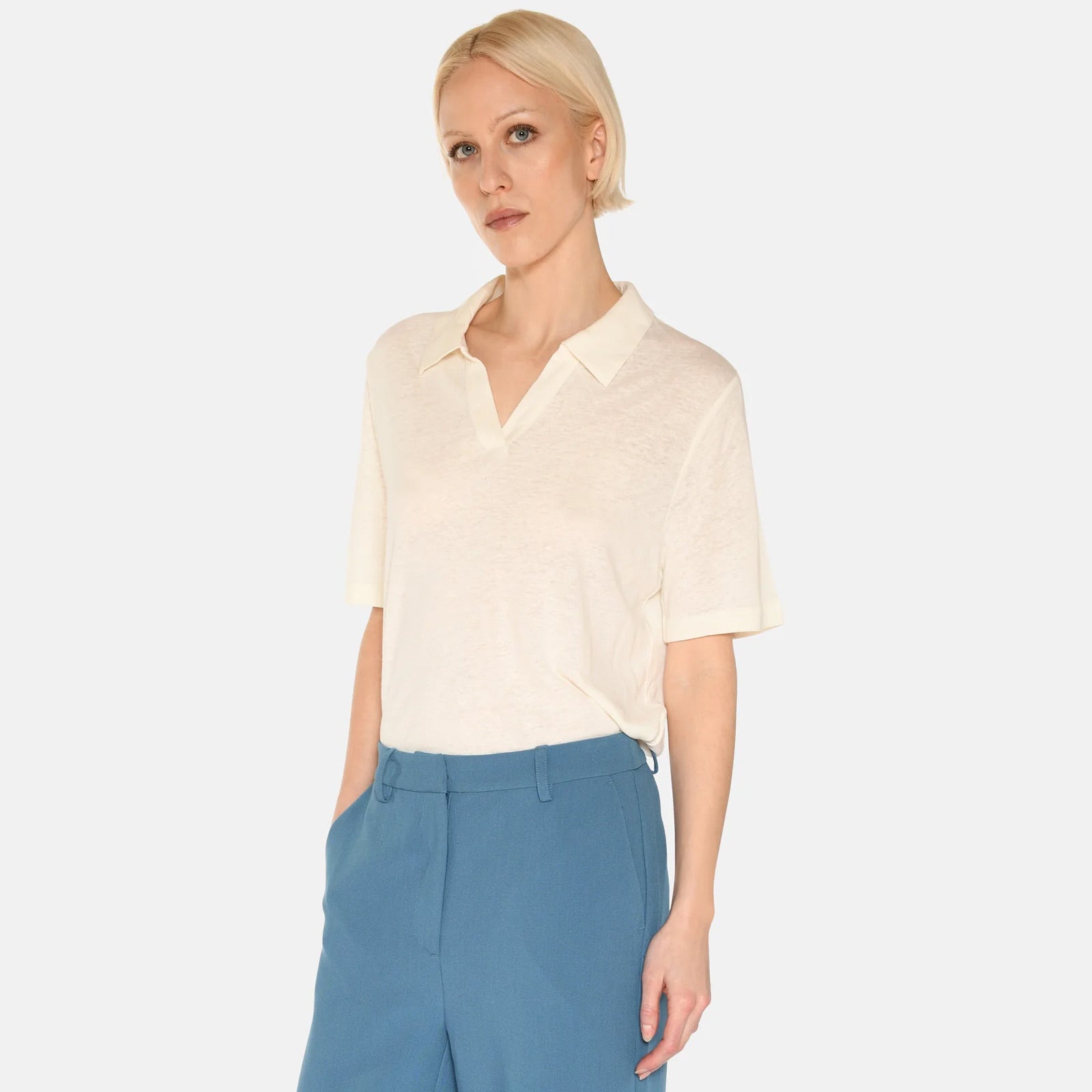 Petra Polo Shirt 0608 coco milk