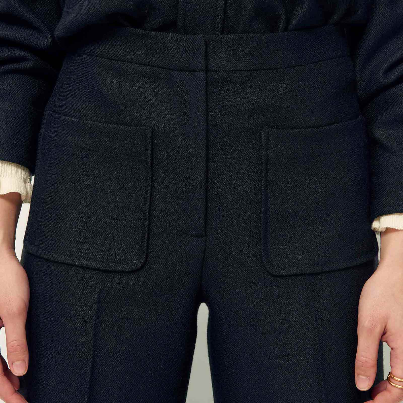Alberwool Trousers black