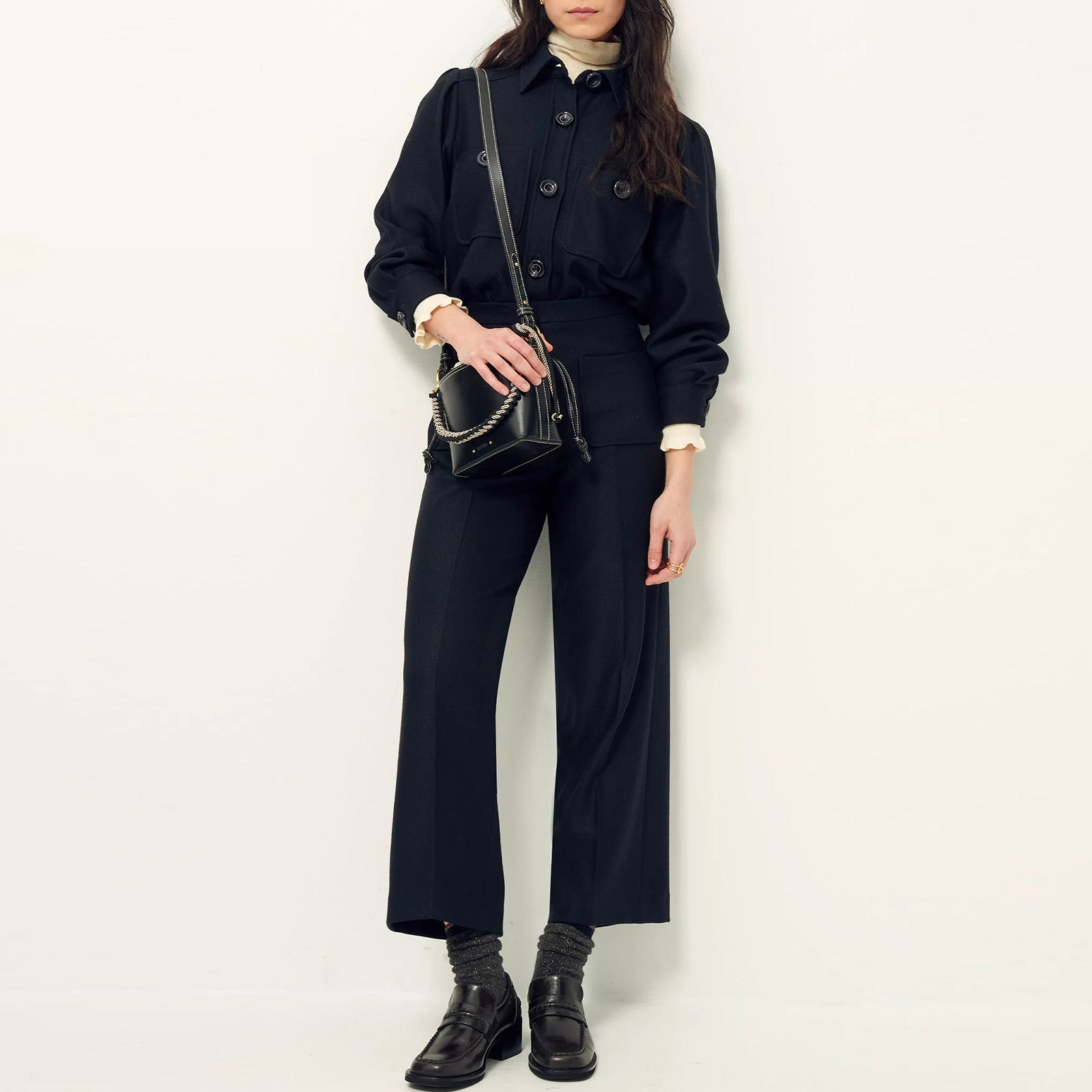 Alberwool Trousers black