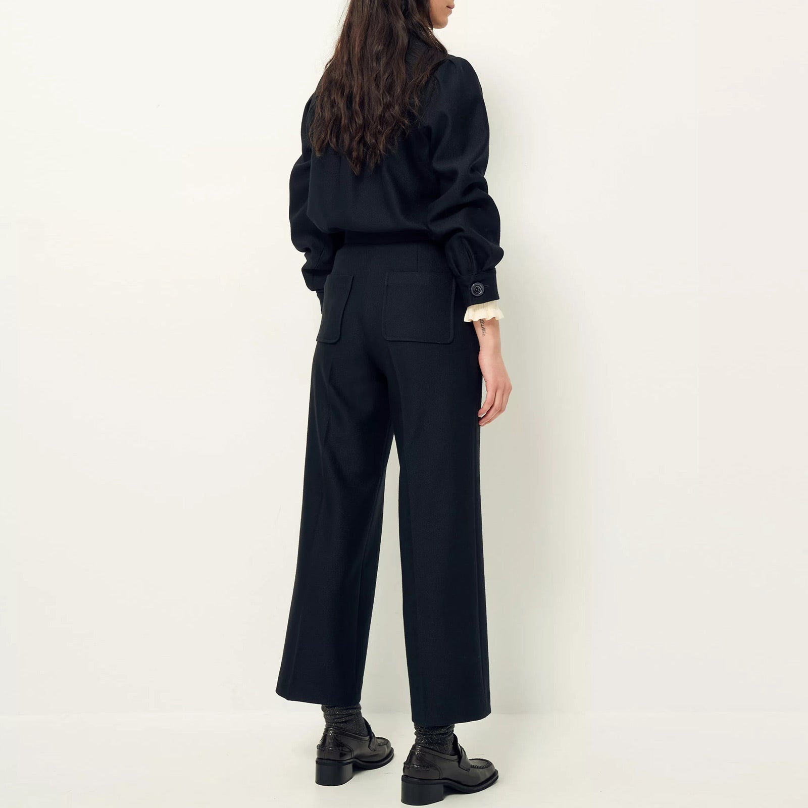 Alberwool Trousers black