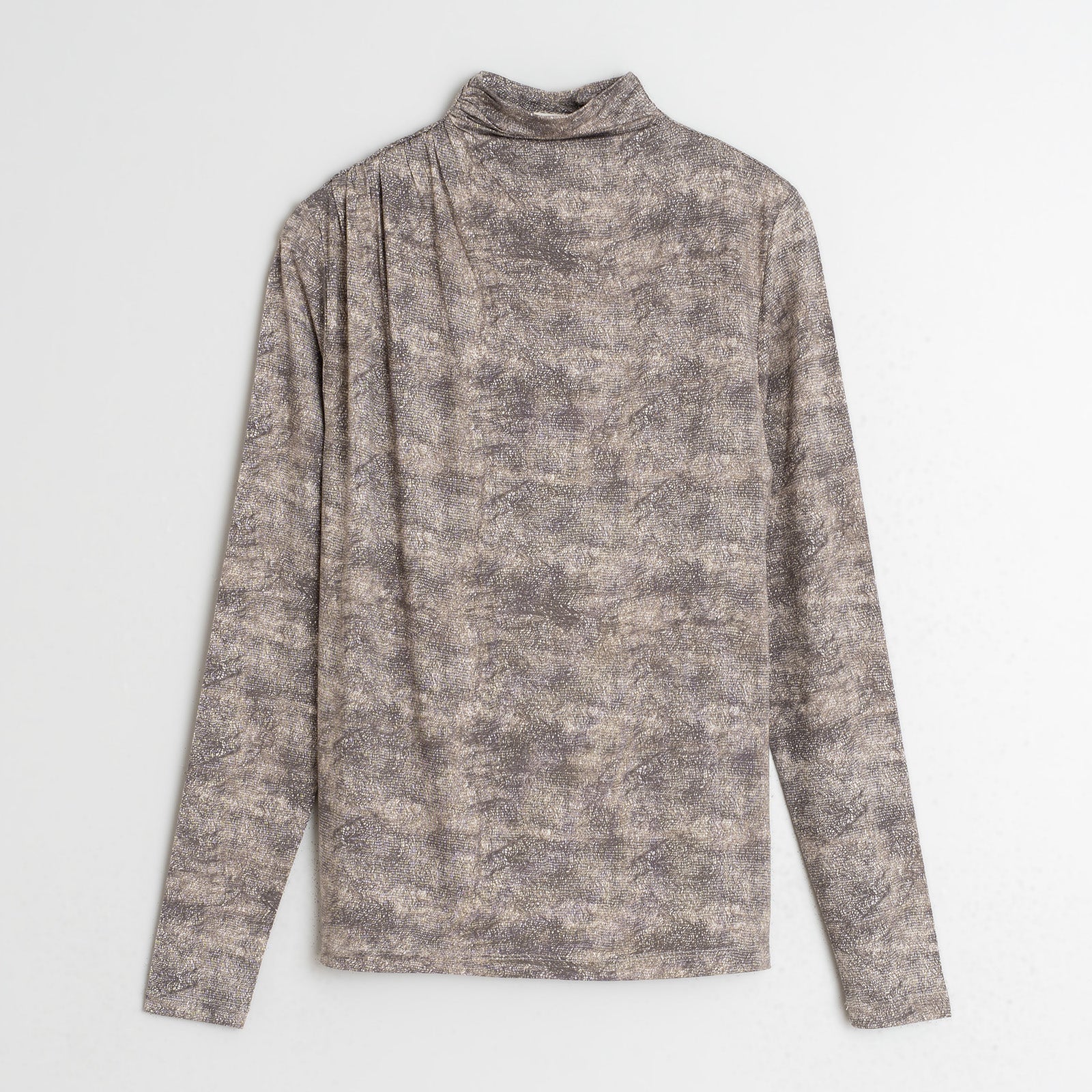 Allover Print Longsleeve carbon INDI&COLD