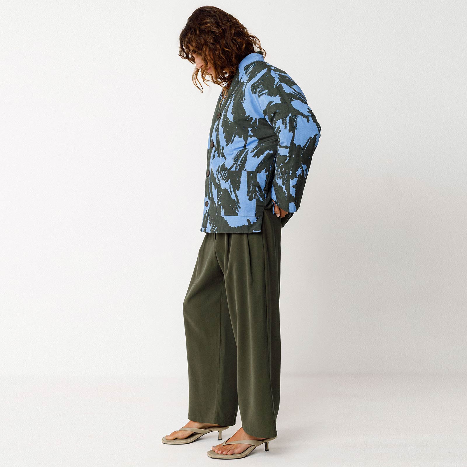 Alana Jacket bottle green SKFK