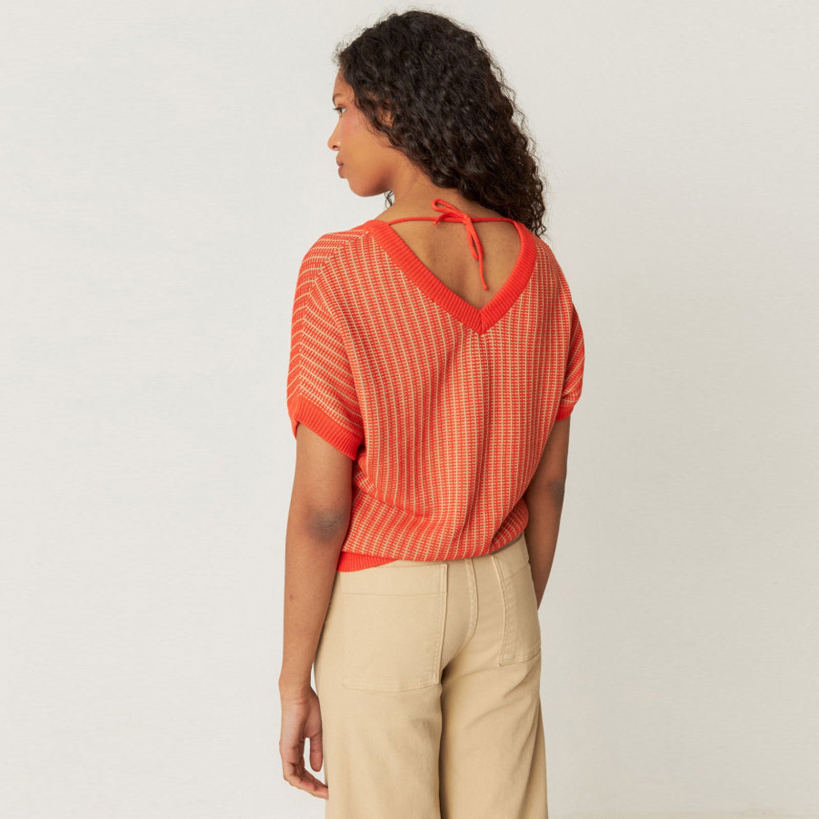 Kloe Sweater multicolour red