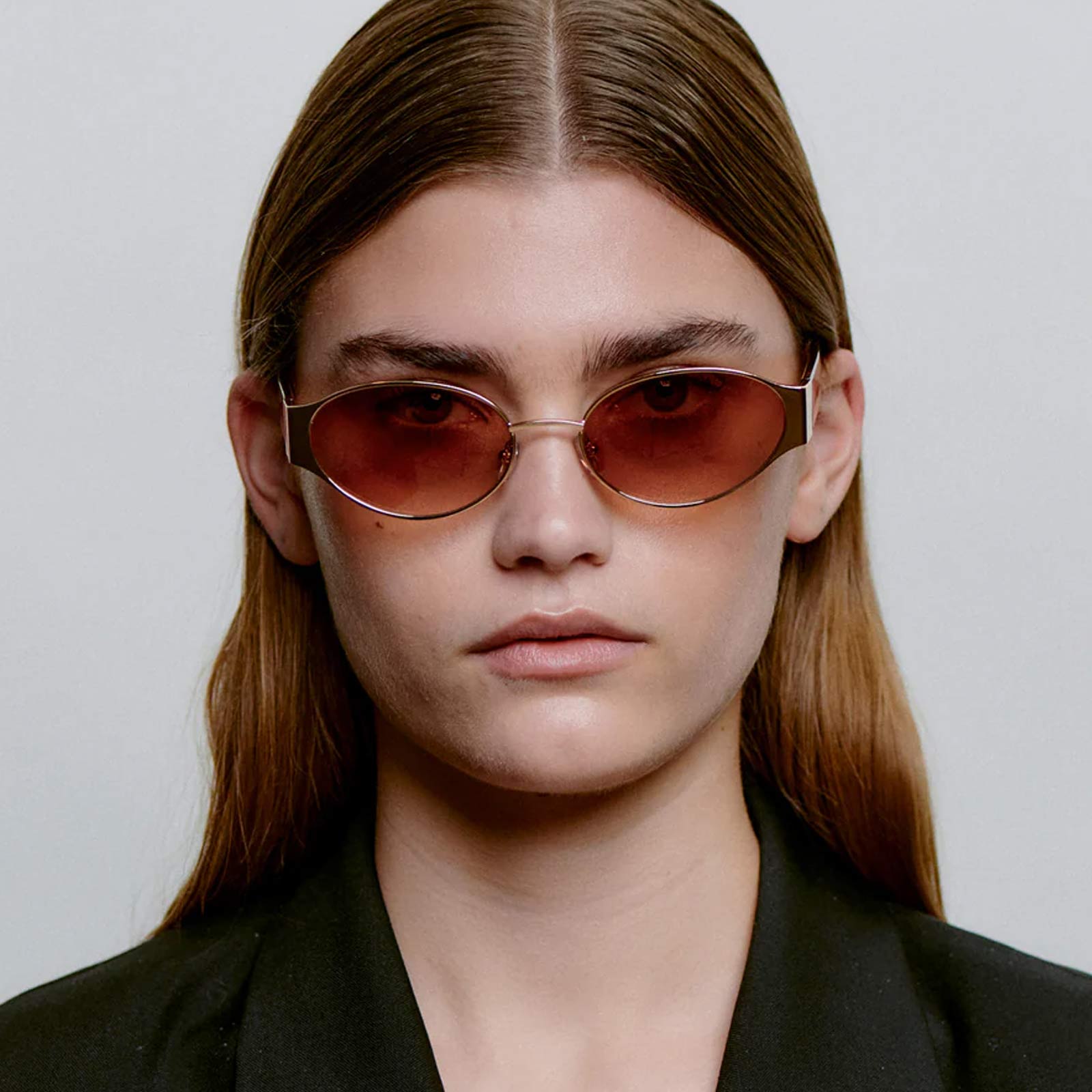 Bella Sunglasses rosegold havana A. Kjaerbede