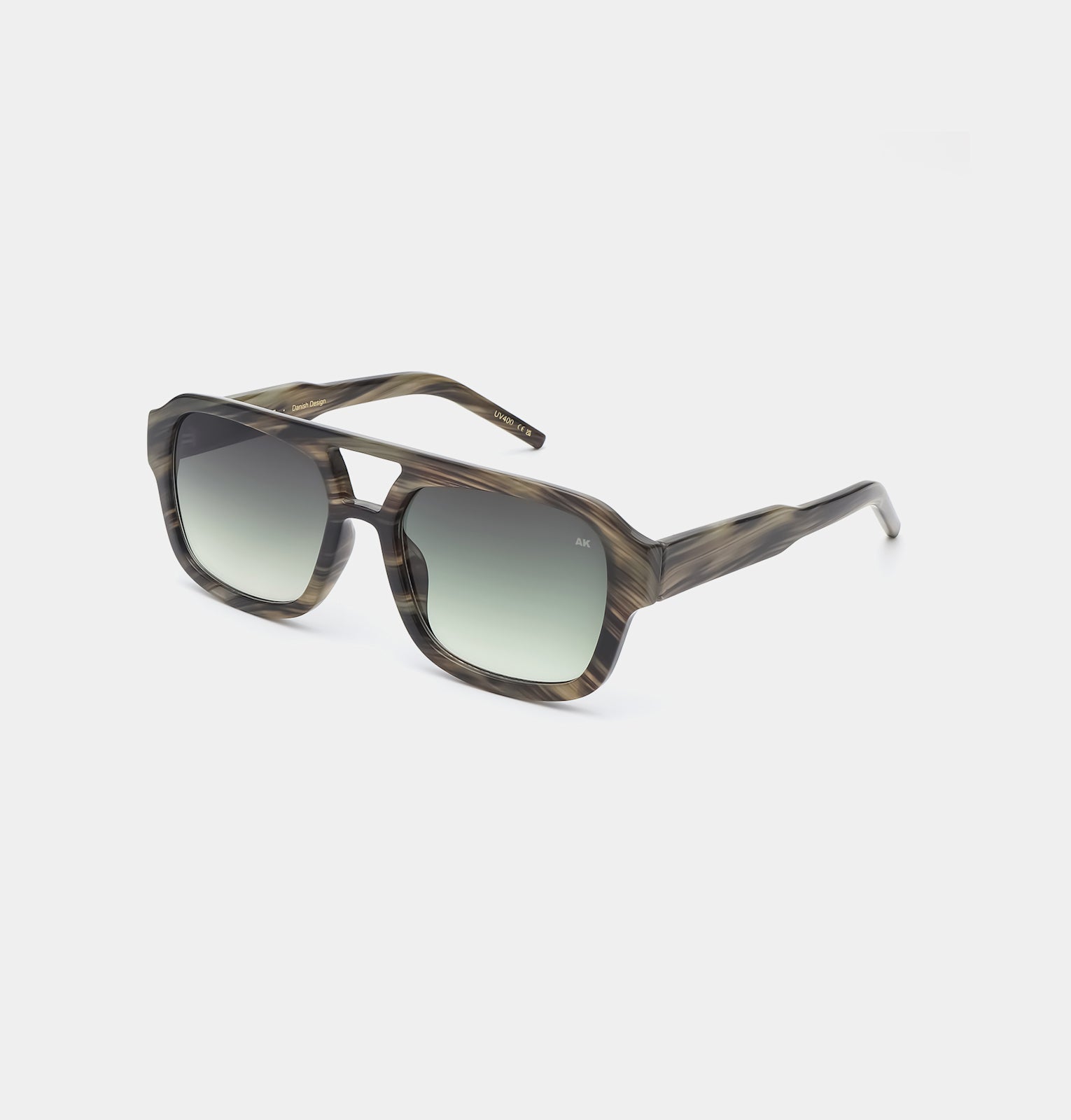 Kaya Sunglasses striped horn