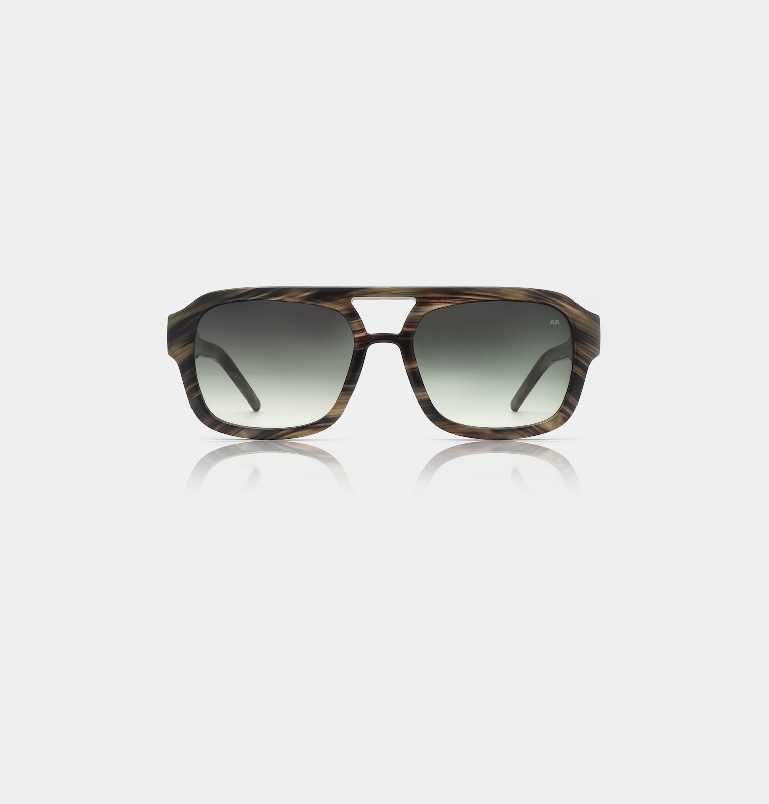 Kaya Sunglasses striped horn