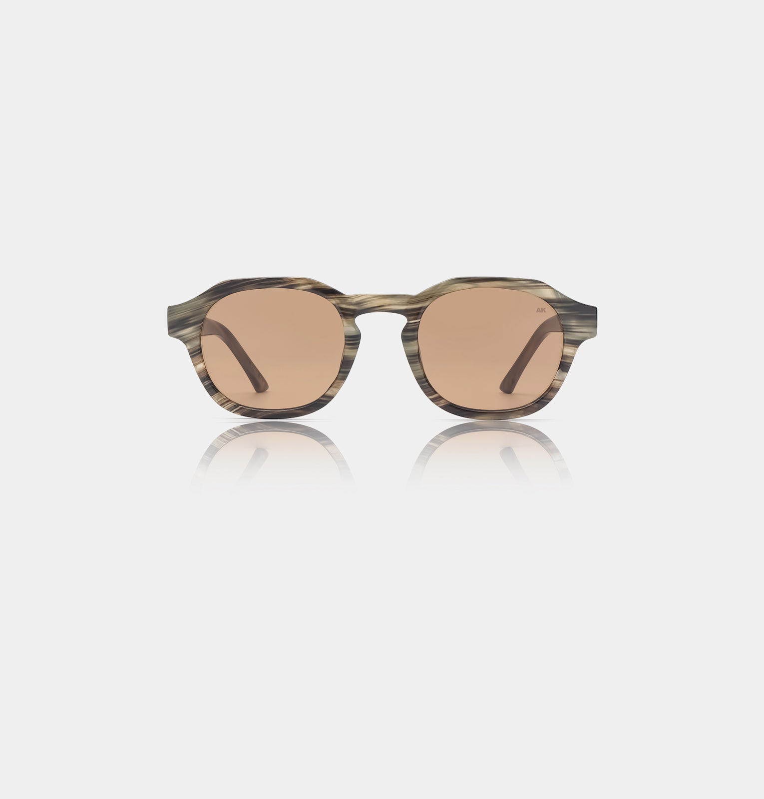 Zan Sunglasses striped horn