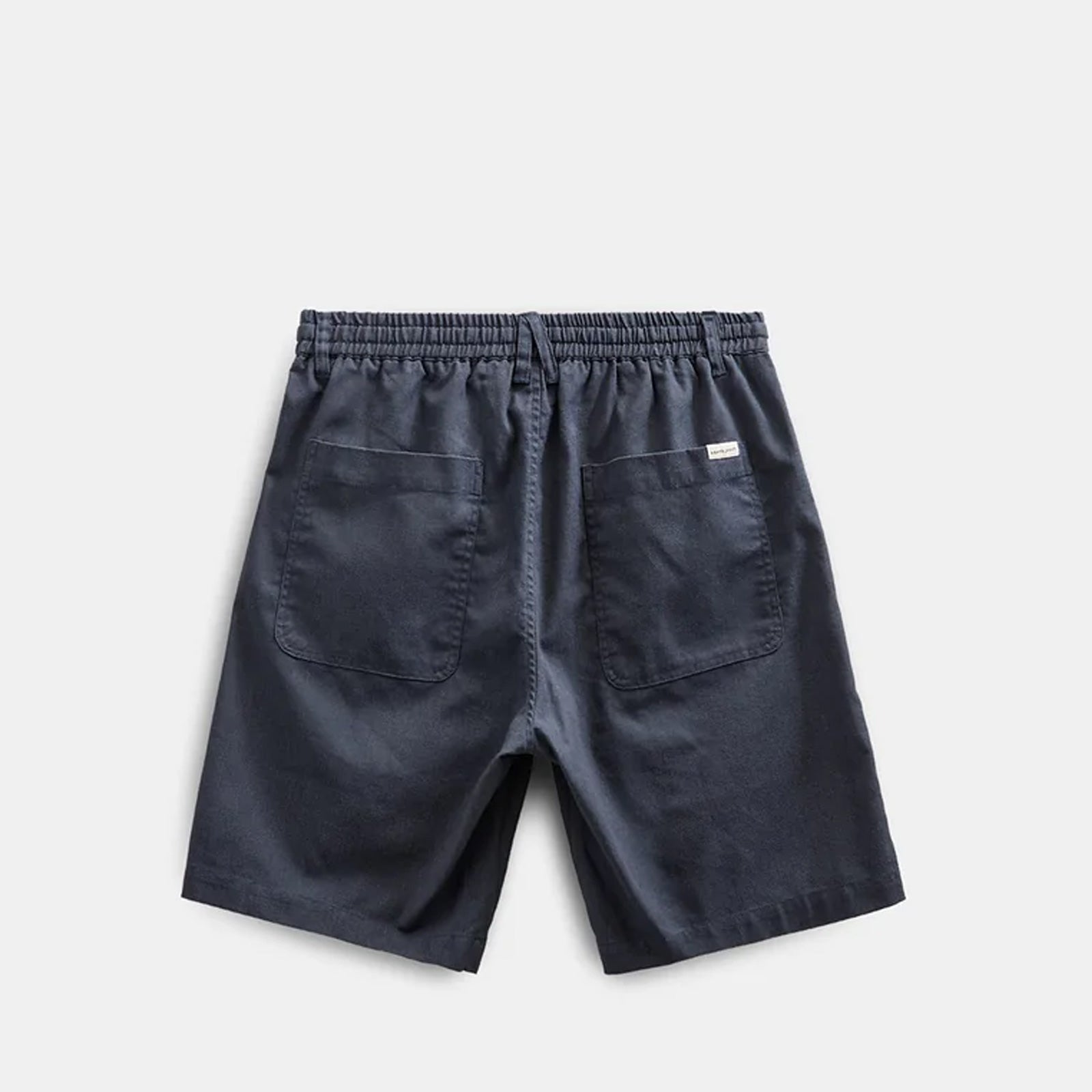 Akjames Cot/Linen/Vis Ela Shorts blue indigo Anerkjendt