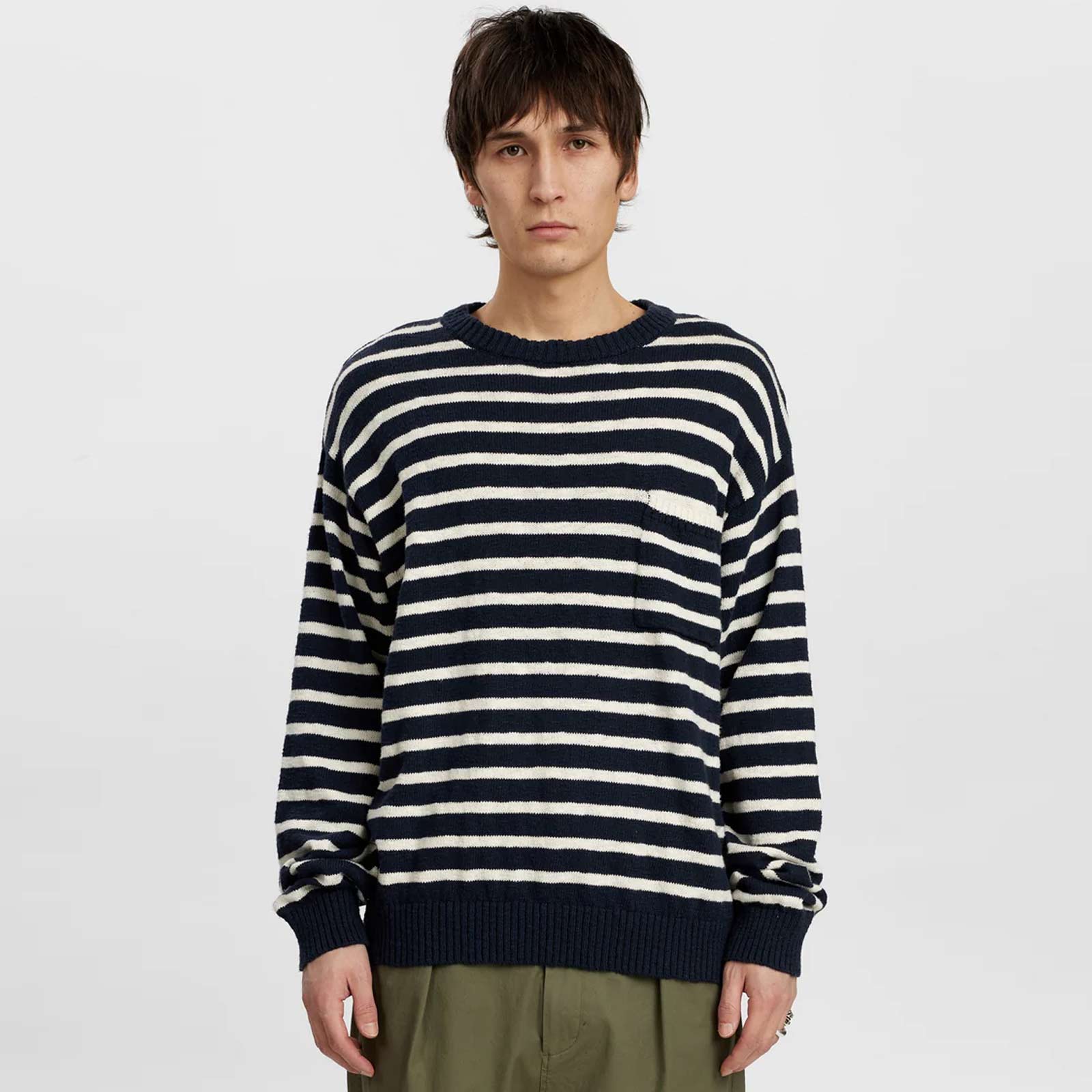 Akknut Stripe Pocket Knit
