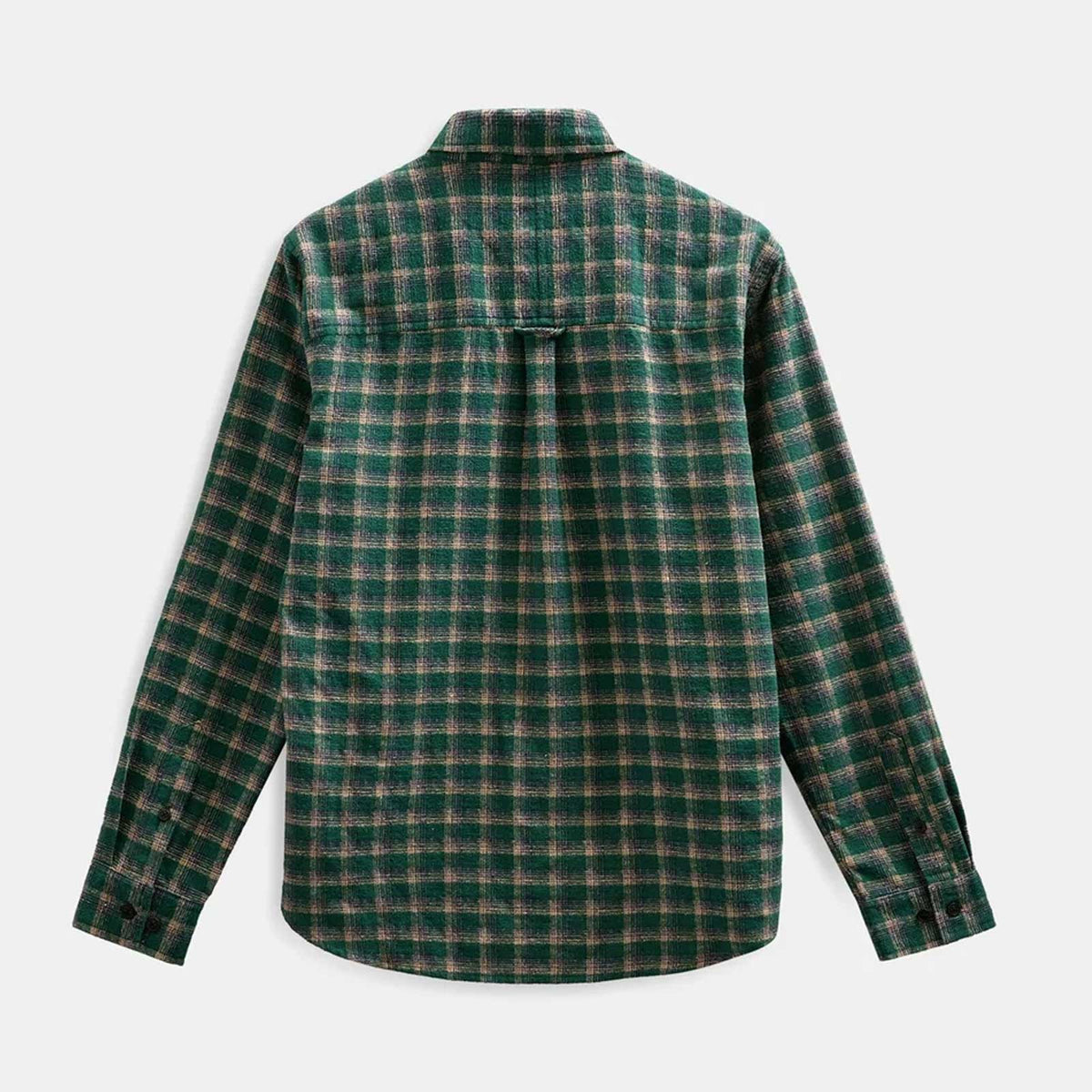 Akleif Check L/S Shirt hunter green