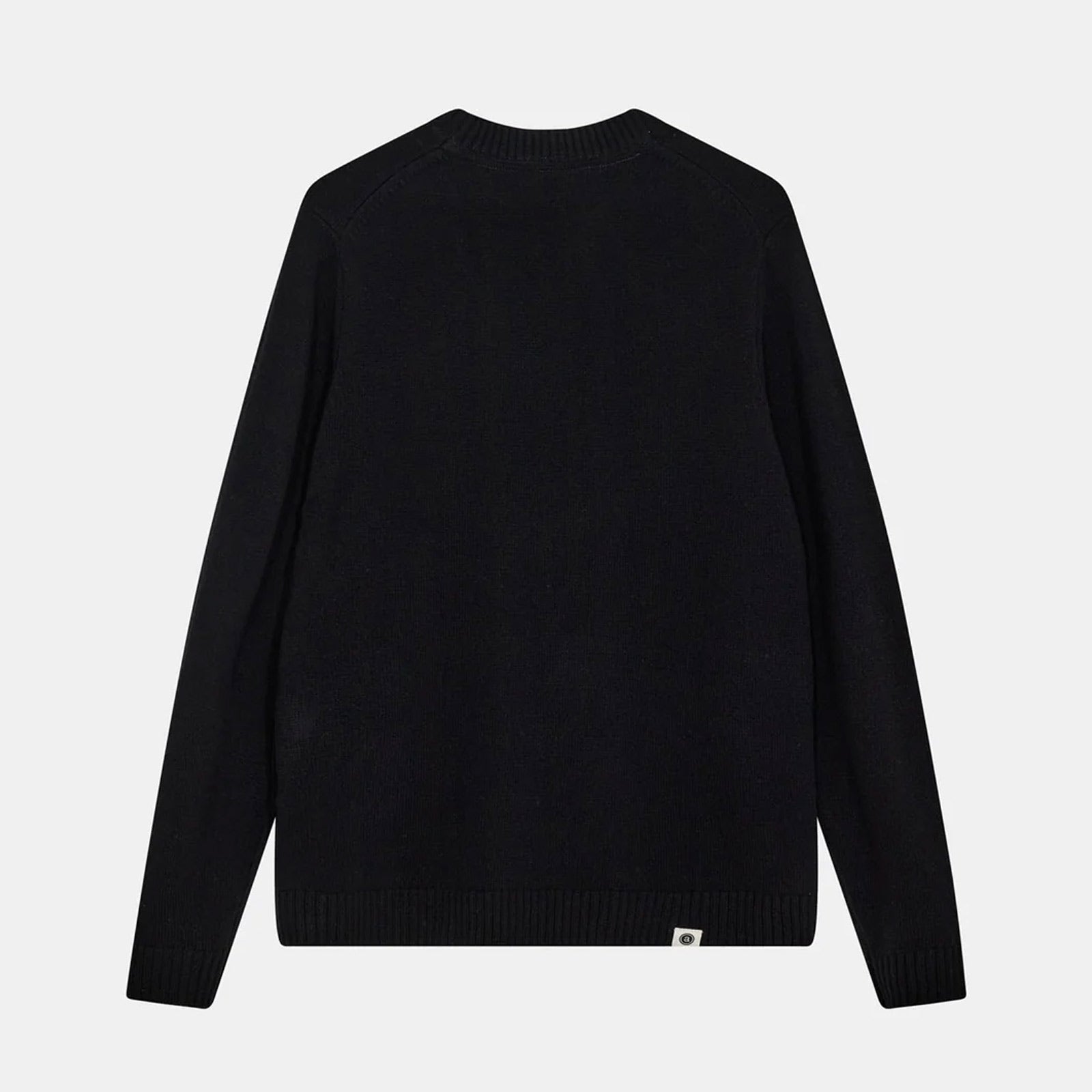 Akpeter Merino Wool Knit Jumper caviar Anerkjendt