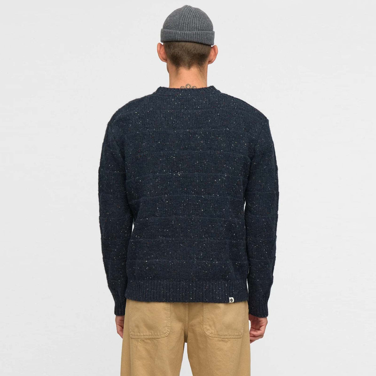 Aksinus Heavy Wool Knit sky captain
