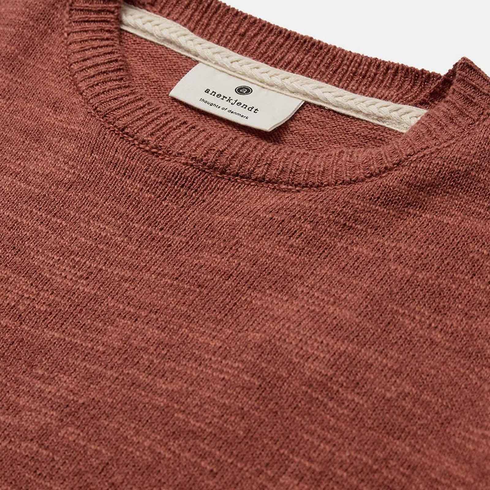 Aksune Cotton/Linen Knit auburn