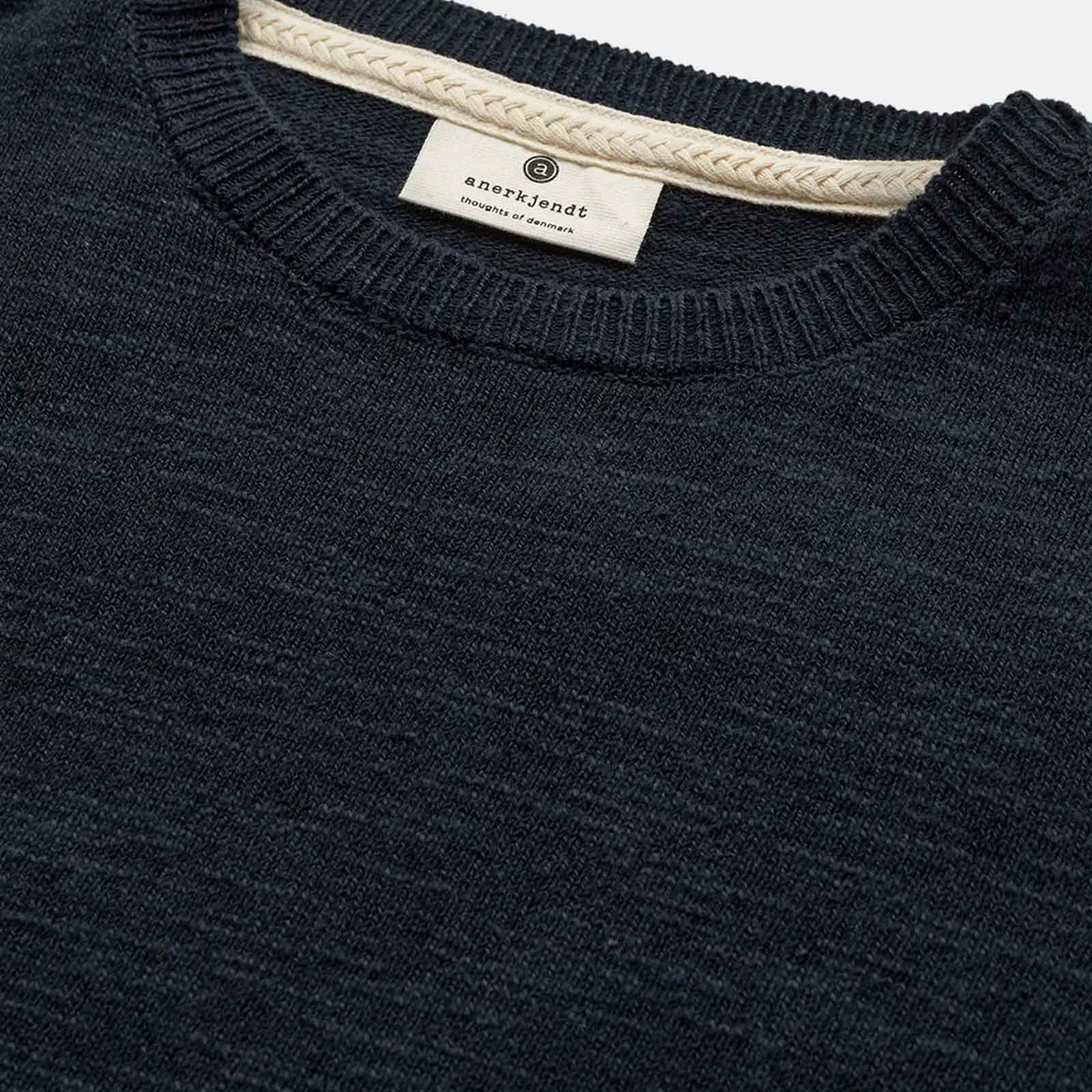 Aksune Cotton/Linen Knit sky captain