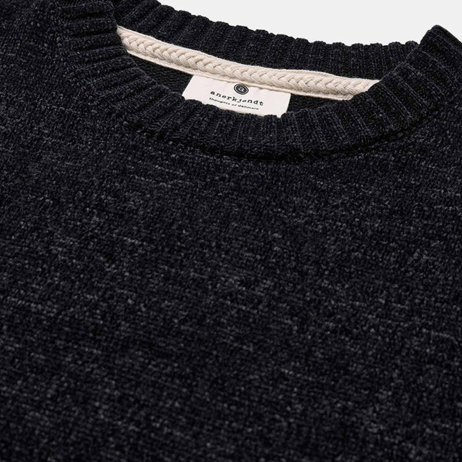 Aksune Waffle Knit caviar