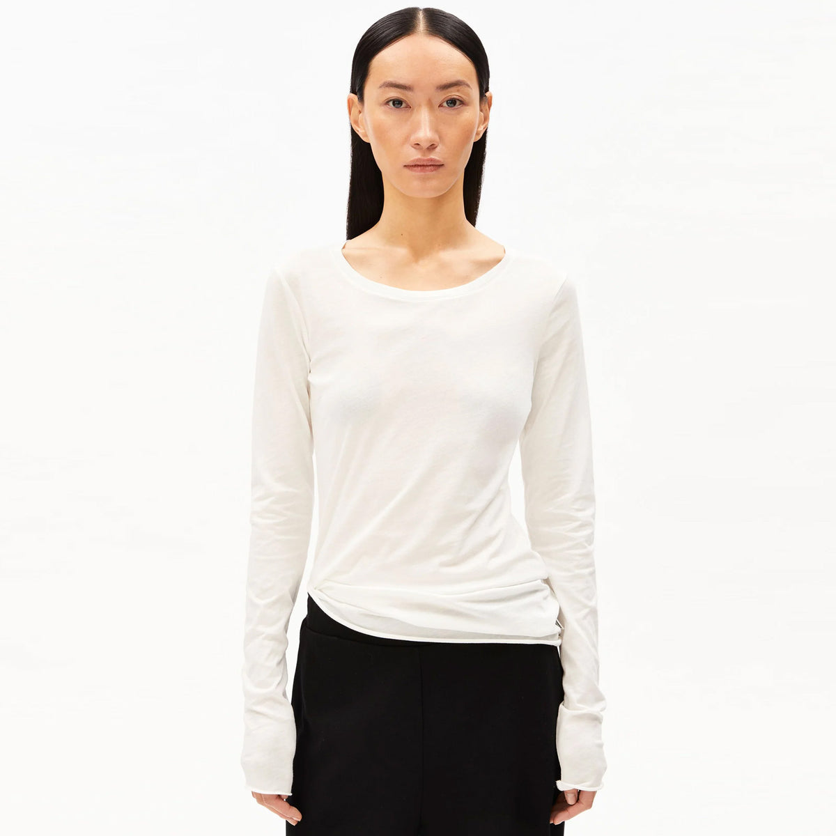 Einiaara Soft Longsleeve off white