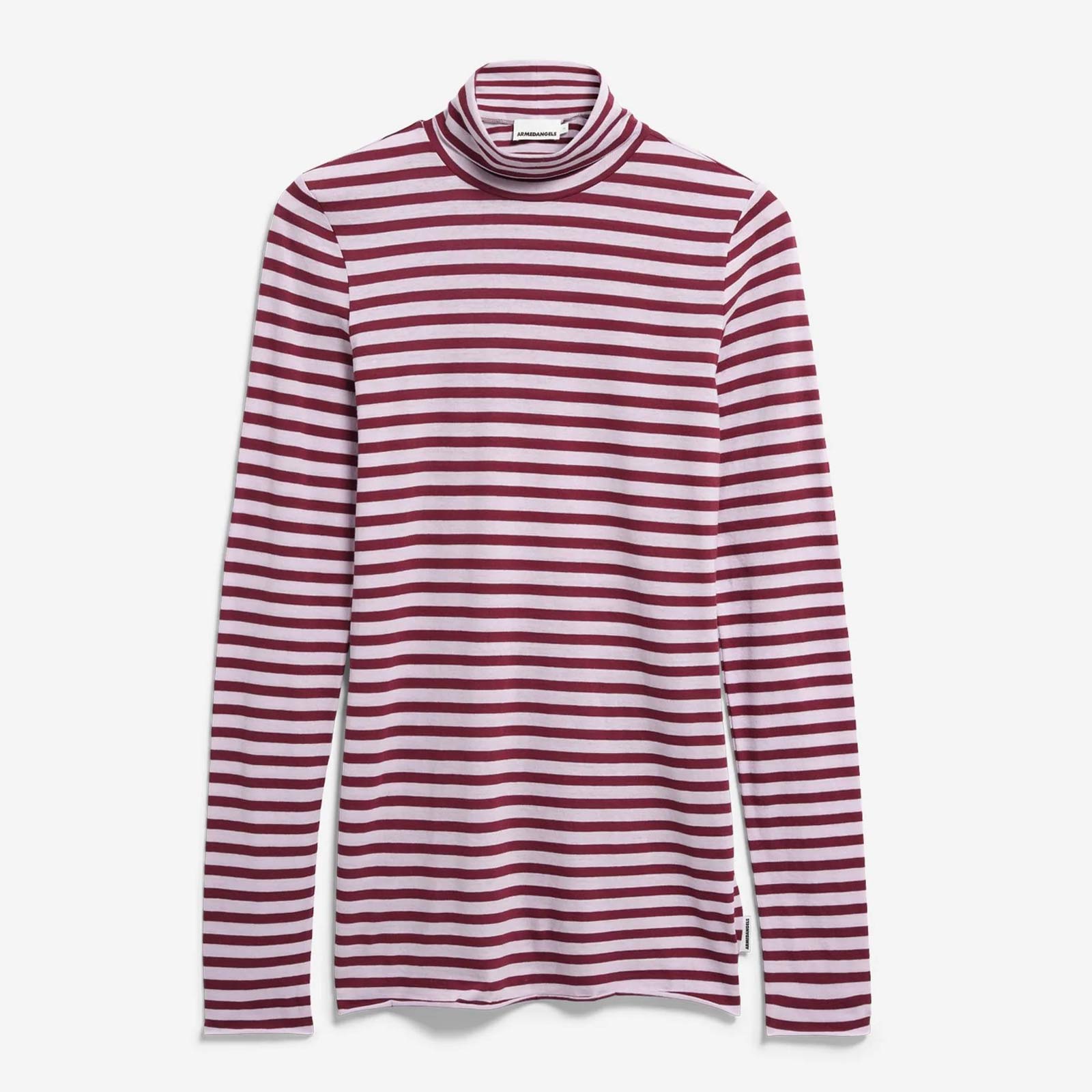 Grazilianaa Stripe TN Longsleeve moonlit lilac/velvet red