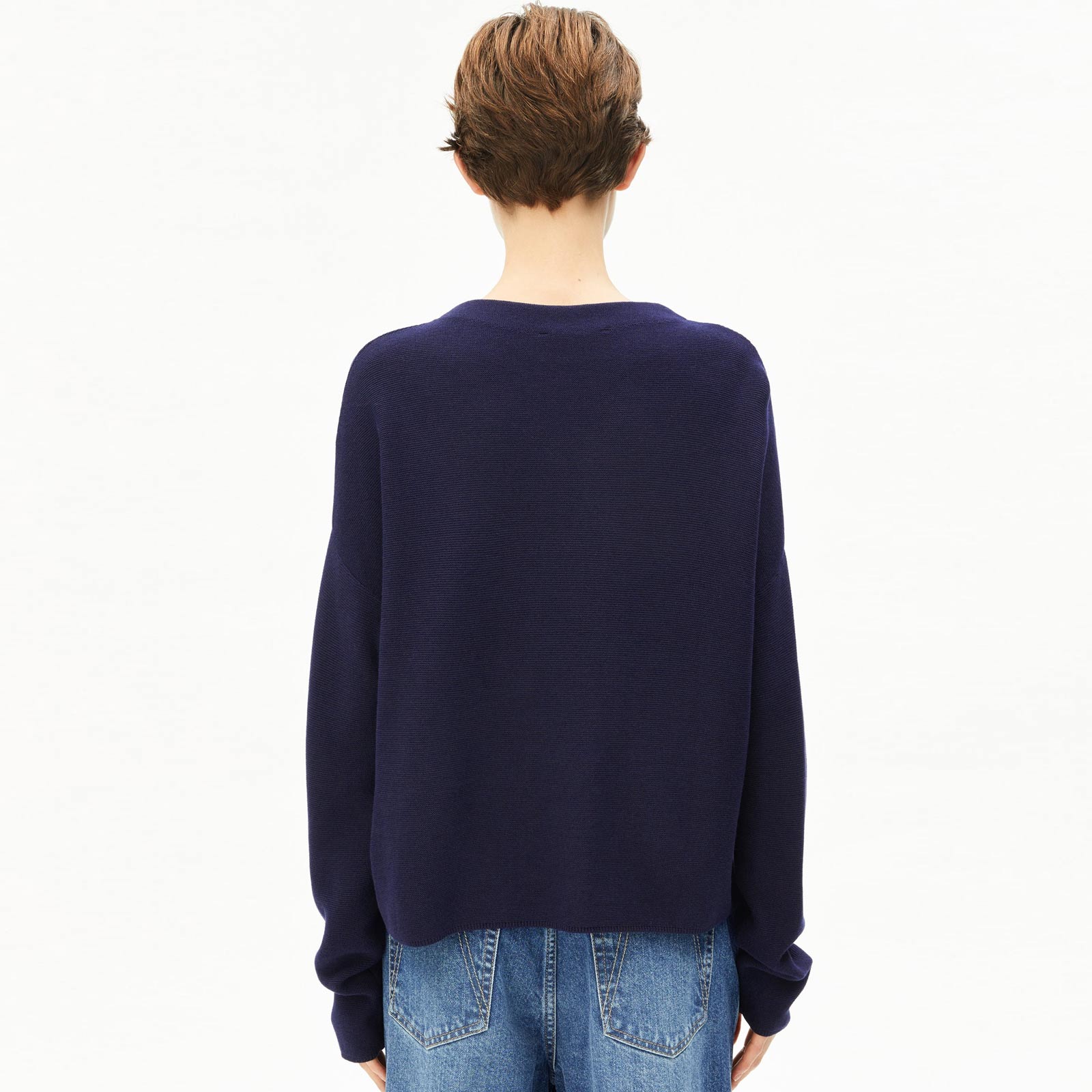 Merinaa Links Links Jumper tinted navy Armedangels