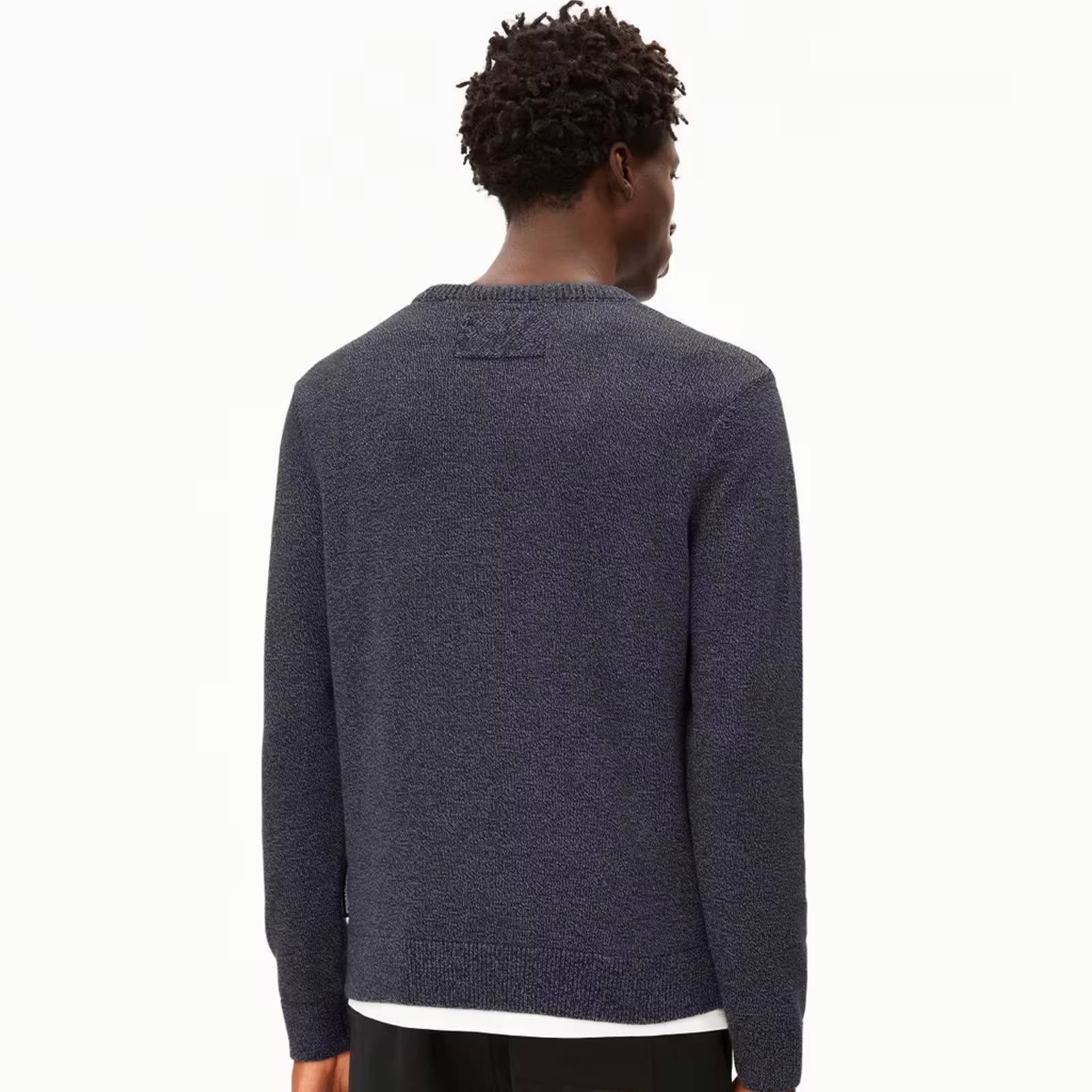 Alvaario Jumper steel mel./dark morning/night sky Armedangels