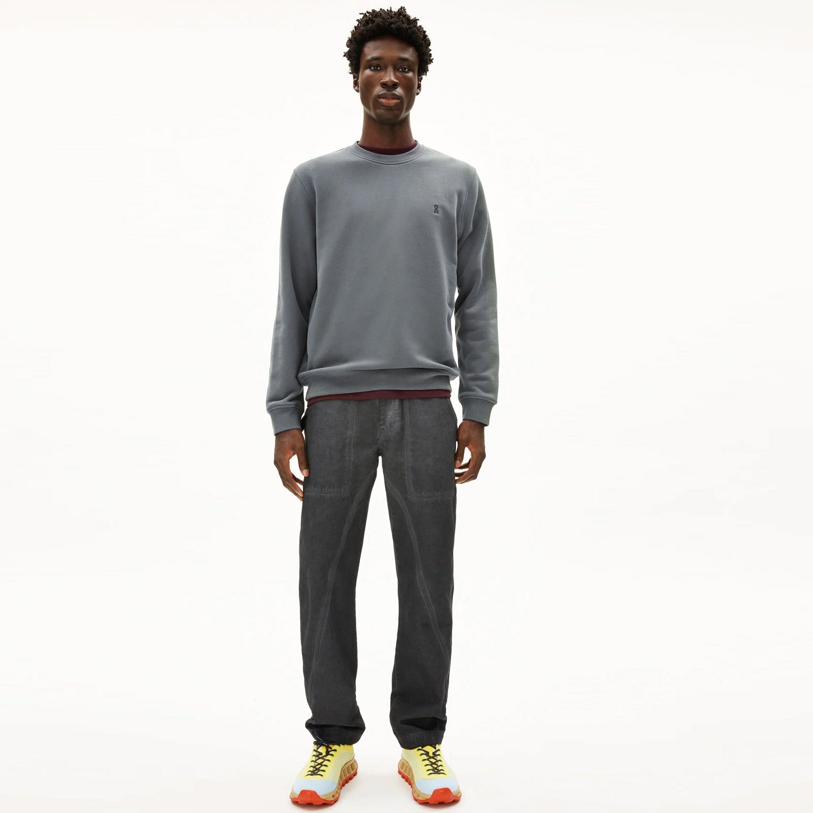 Baaro Loop Sweatshirt space steel Armedangels
