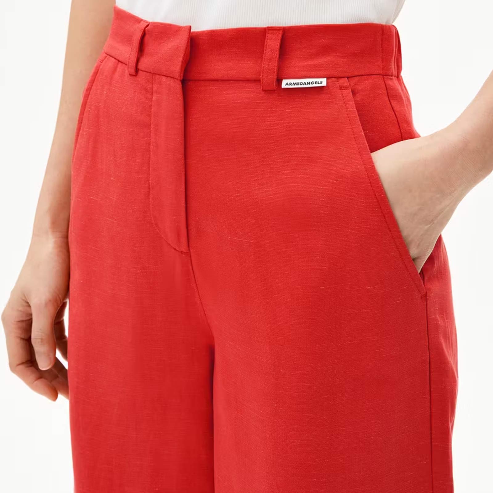 Caarunus Lino Pants coral blush