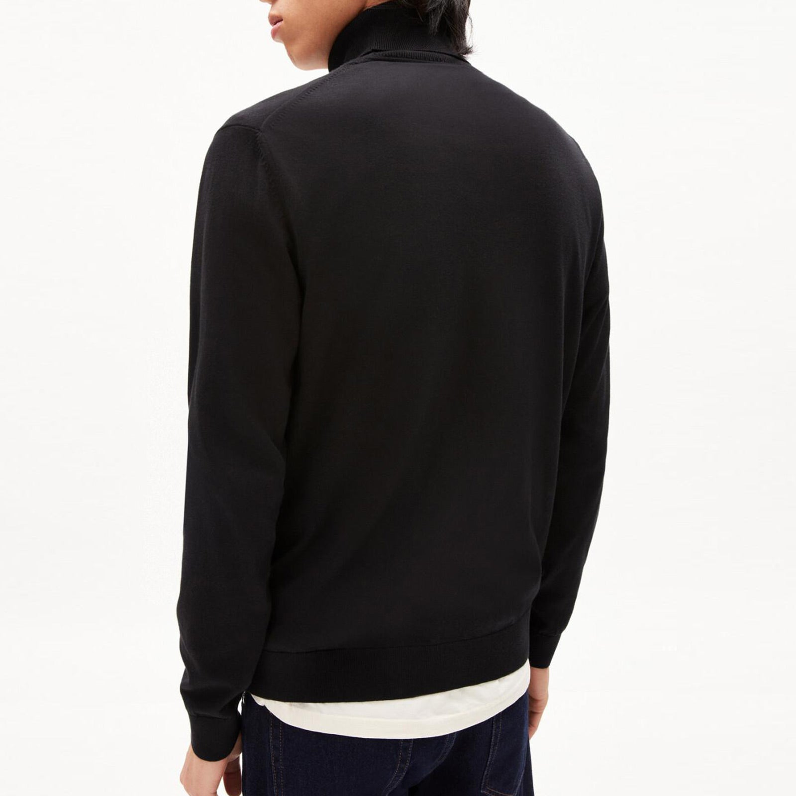 Glaan Rollneck Jumper black Armedangels