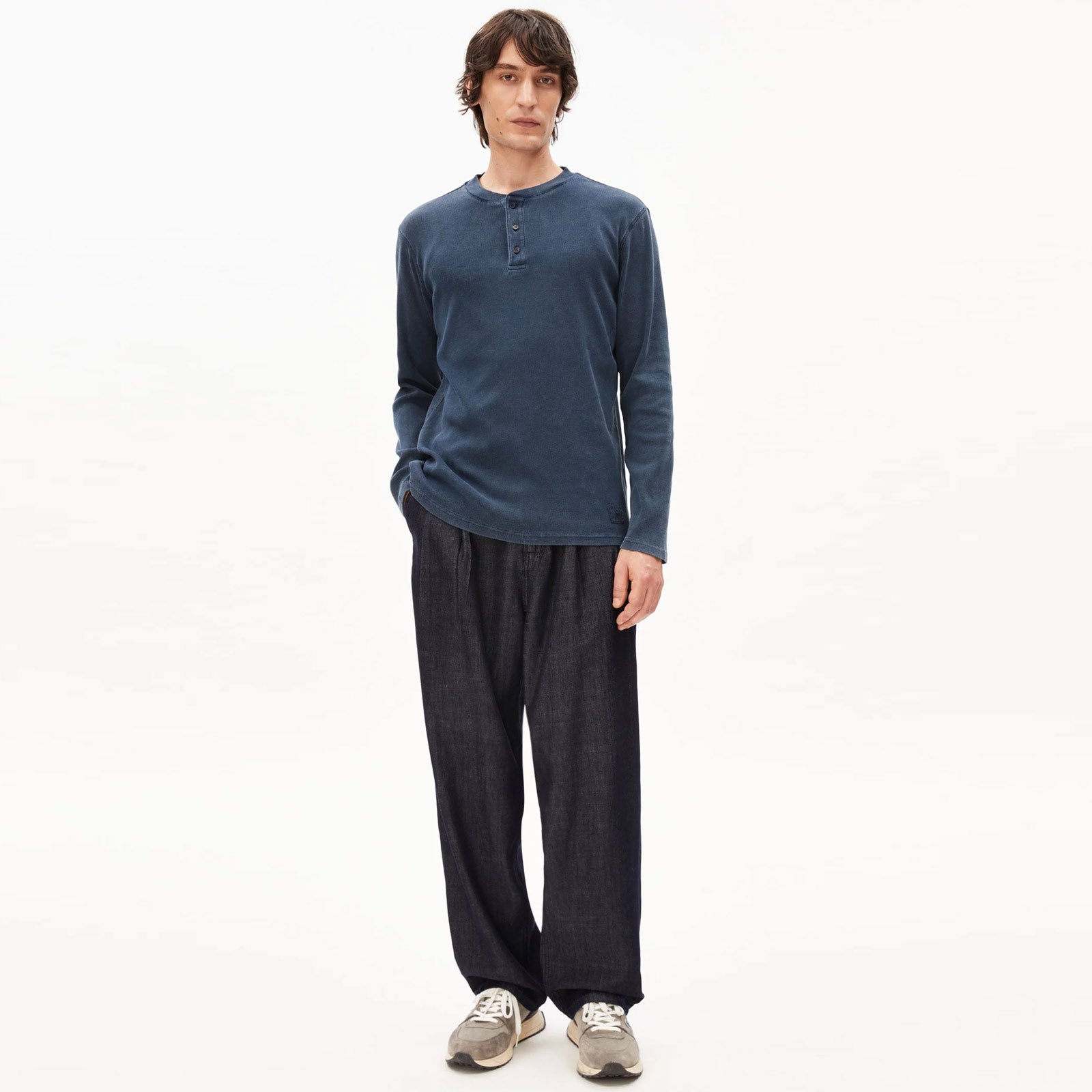 Henly GMT Dye Longsleeve night sky washed
