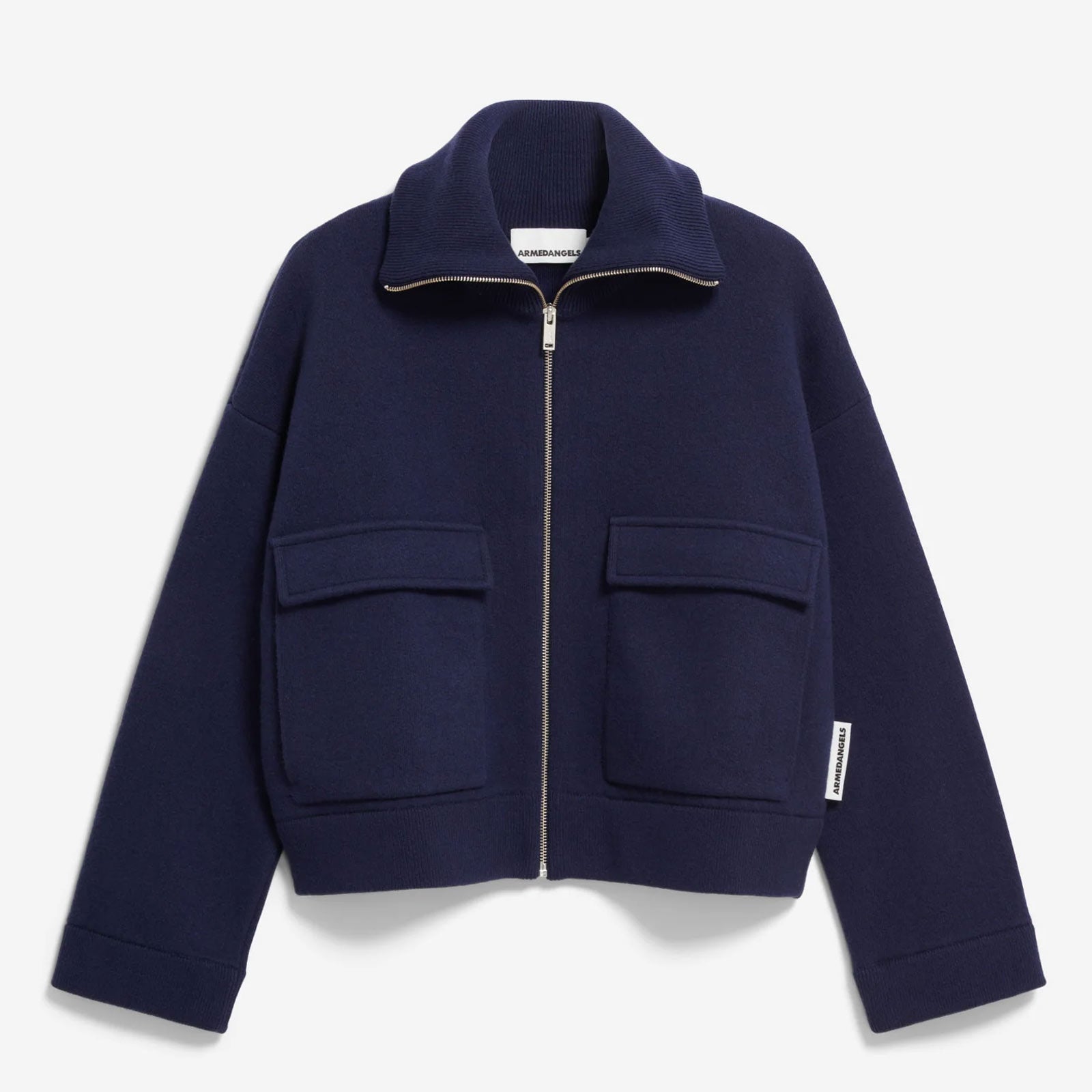 Joaniaas Cardigan tinted navy Armedangels