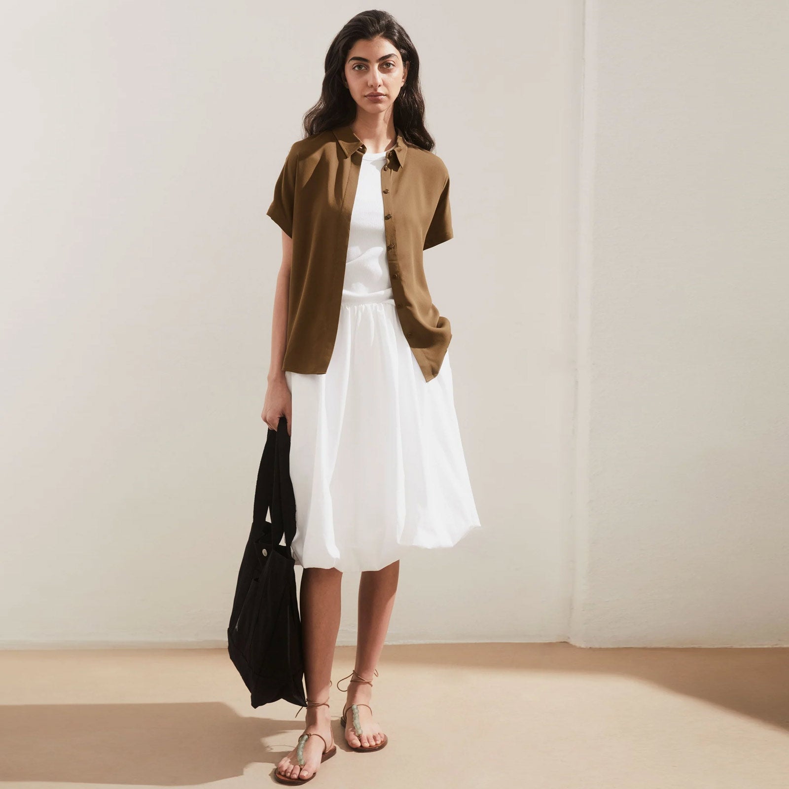 Larisaana Blouse dried palm Armedangels