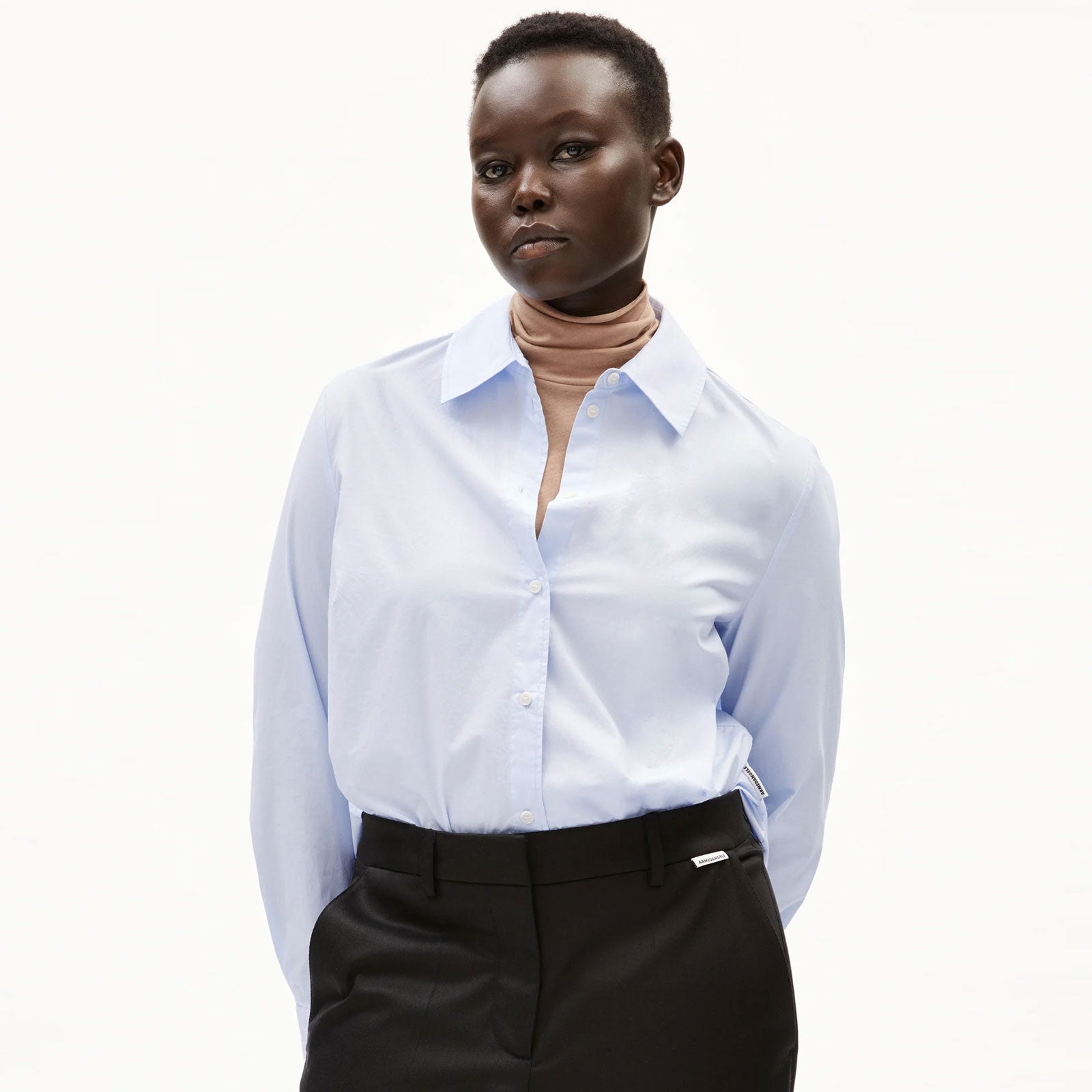 Louilaa Blouse morning sky Armedangels