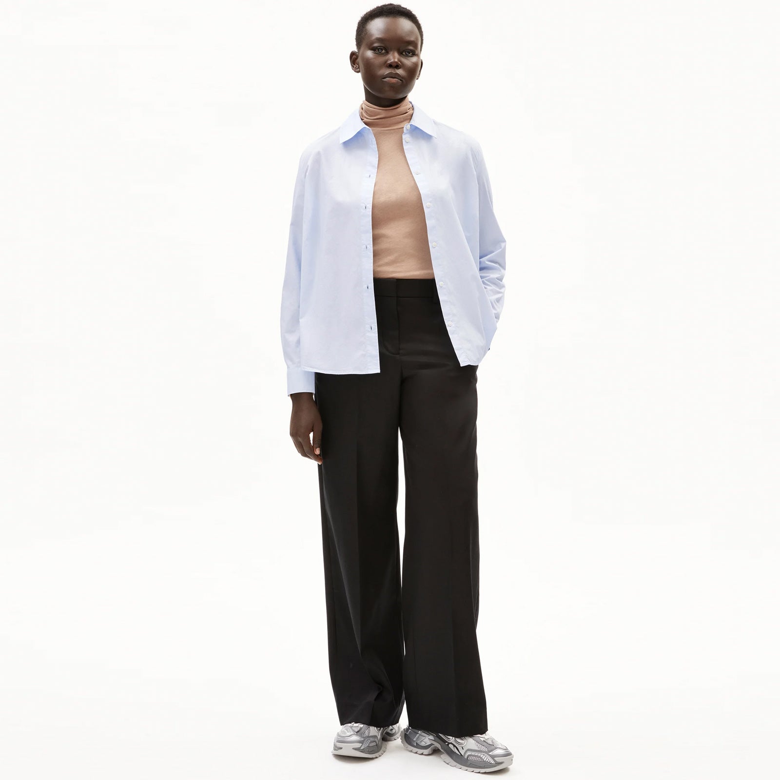 Louilaa Blouse morning sky Armedangels