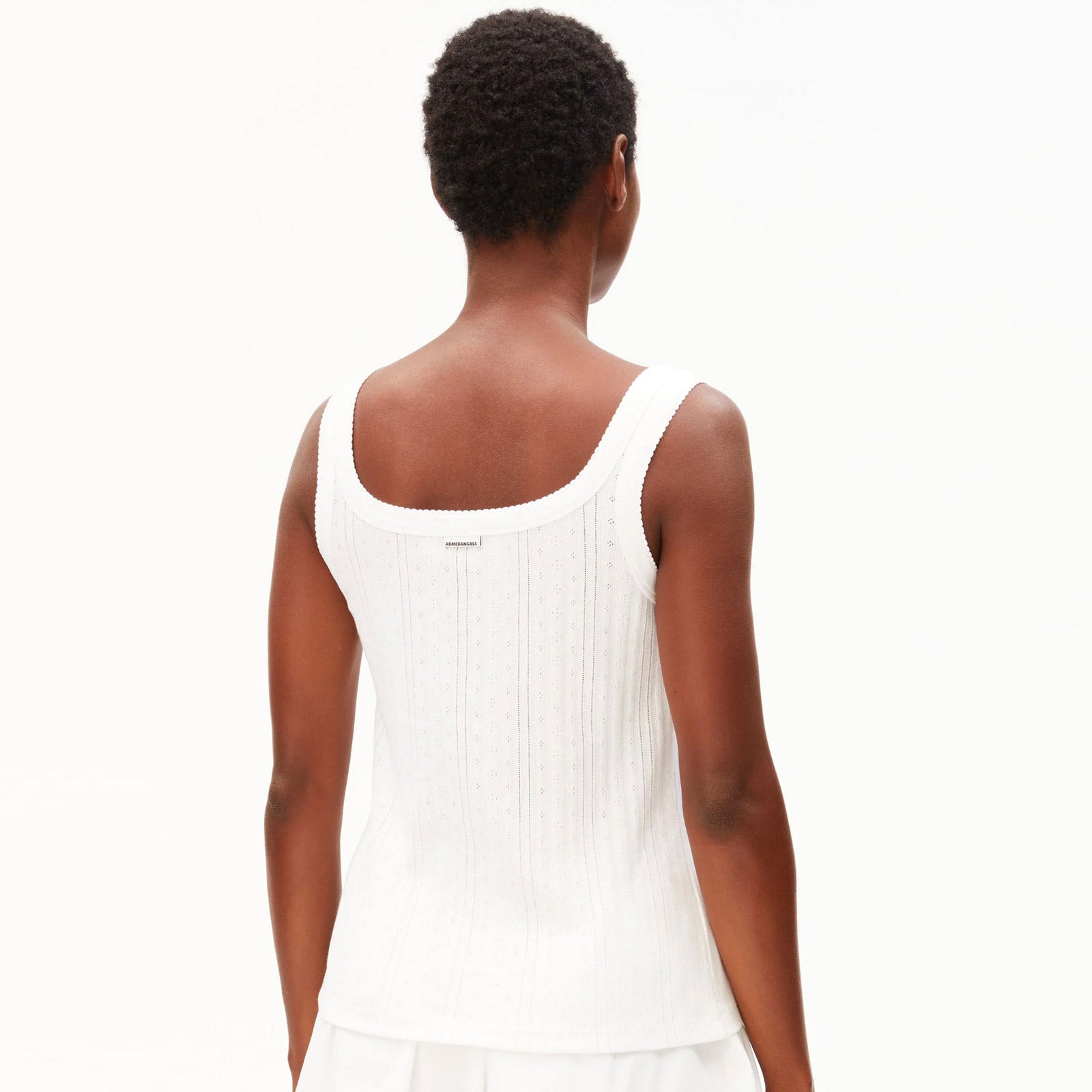 Pointelle Top white Armedangels