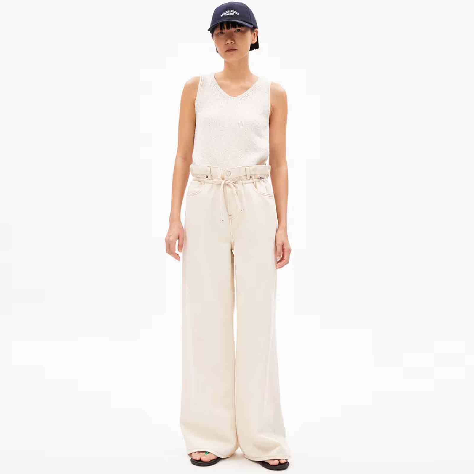 Raahel Knit Top oatmilk Armedangels