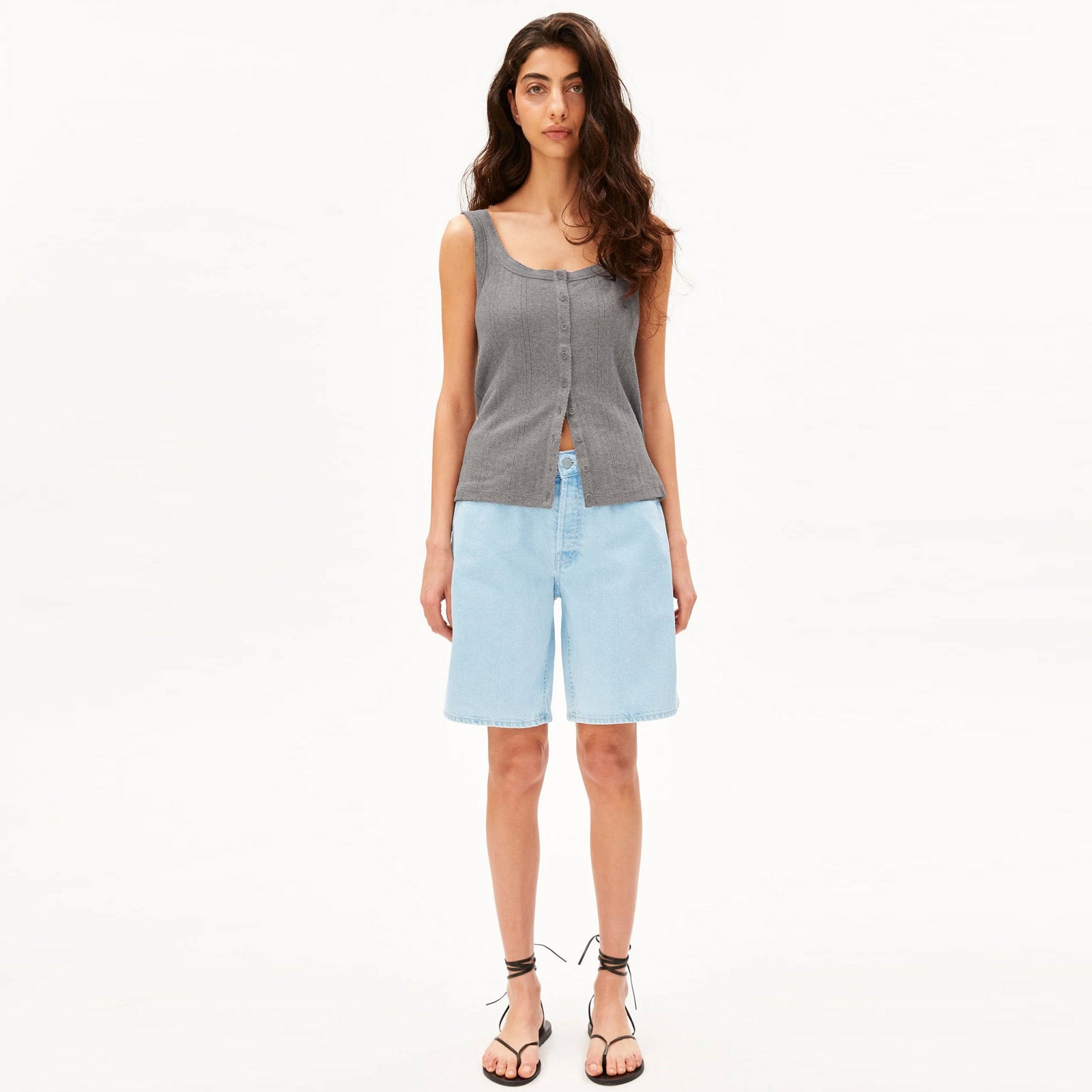 Thalinaa Denim Shorts barrea Armedangels