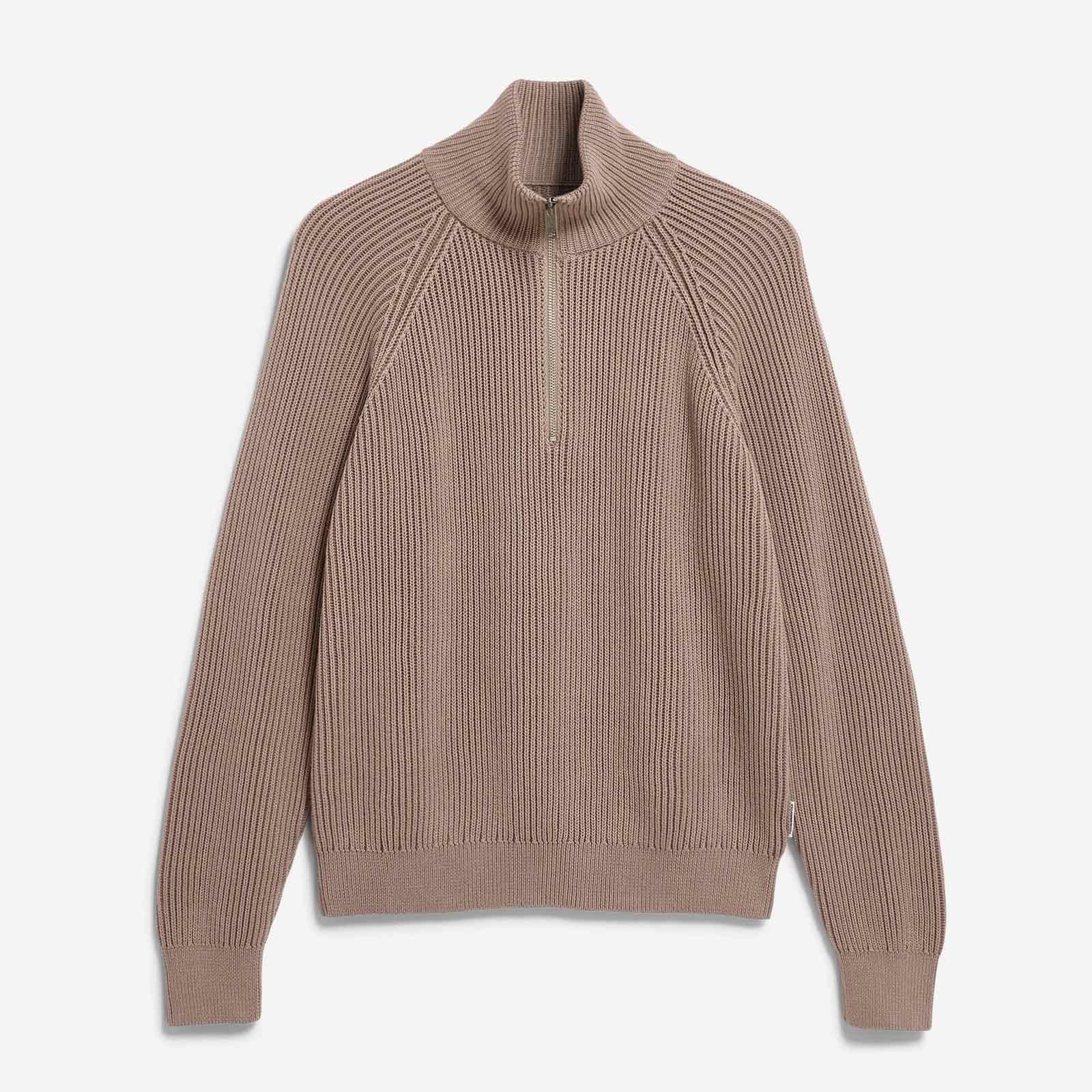 Troyer Vanisé Knit Sweater cinnamon dust/dark cinnamon dust