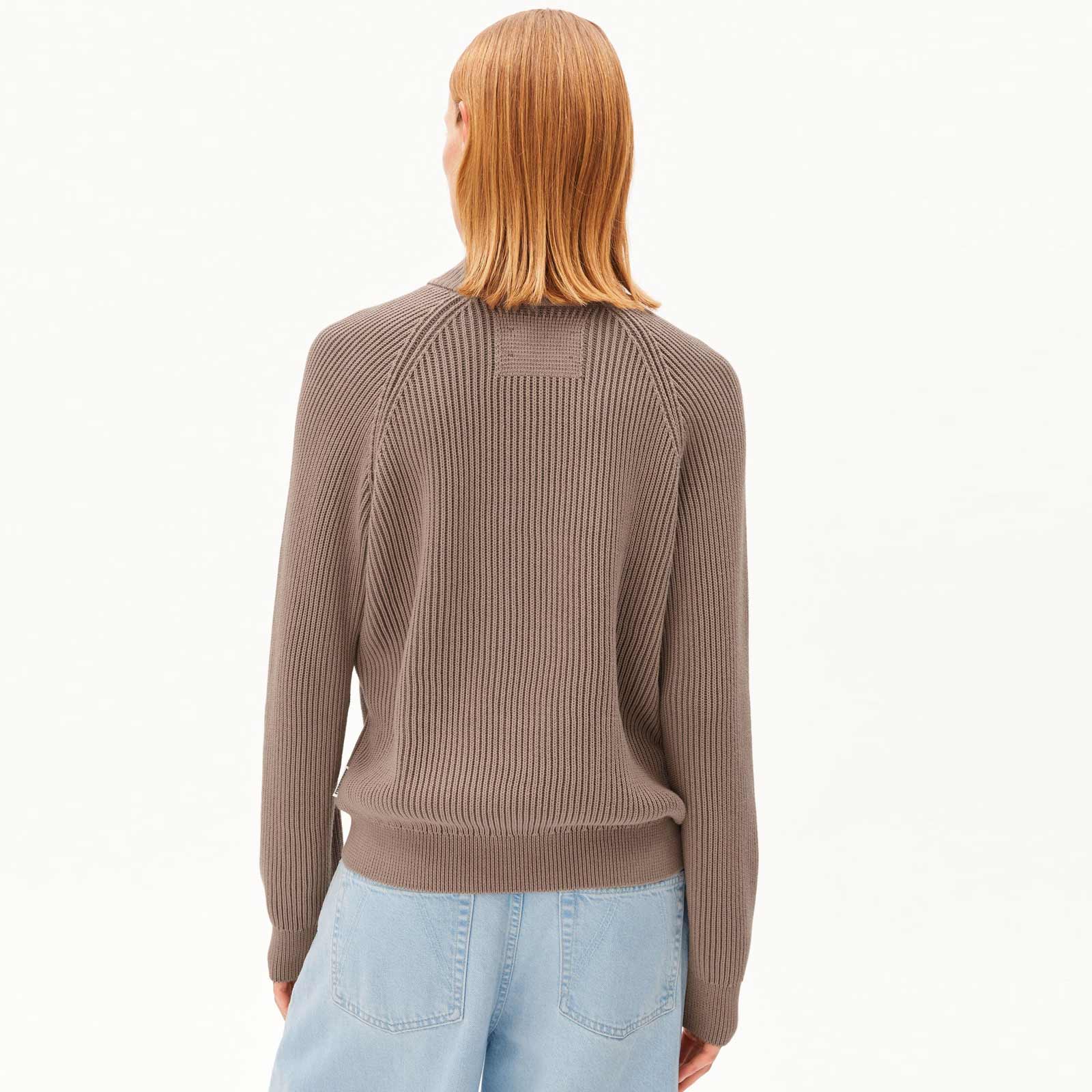 Troyer Vanisé Knit Sweater cinnamon dust/dark cinnamon dust