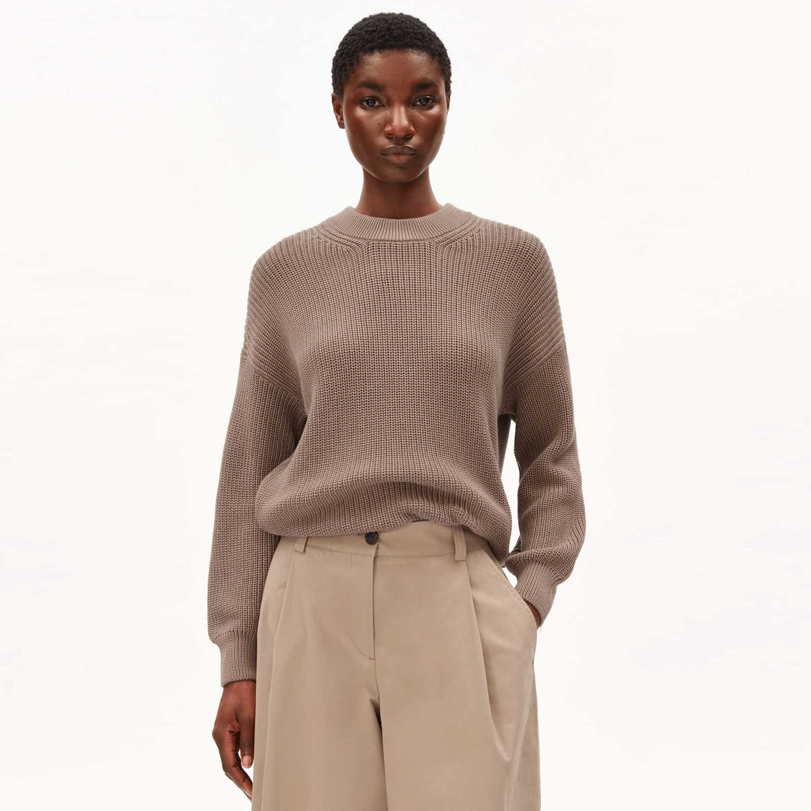 Vanisé Knit Sweater cinnamon dust/dark cinnamon dust