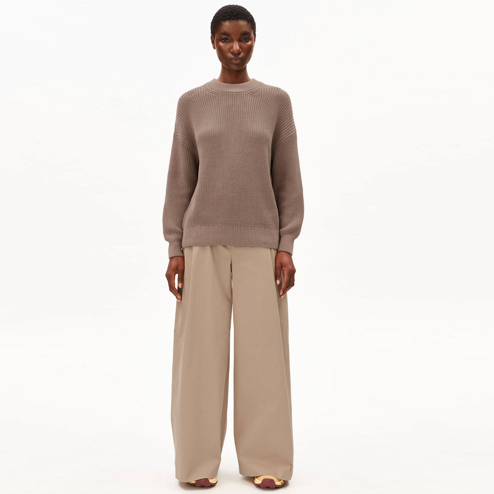 Vanisé Knit Sweater cinnamon dust/dark cinnamon dust